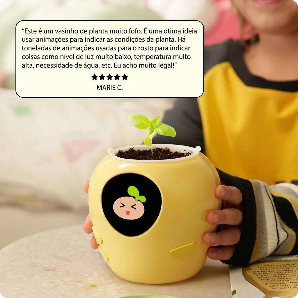 PlantBot - Vaso Robô Inteligente Interativo para Plantas