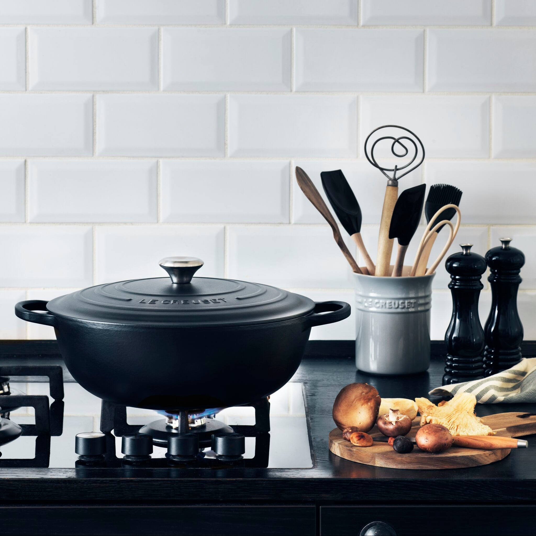 Pincel de Silicone Black Onyx Le Creuset Venus