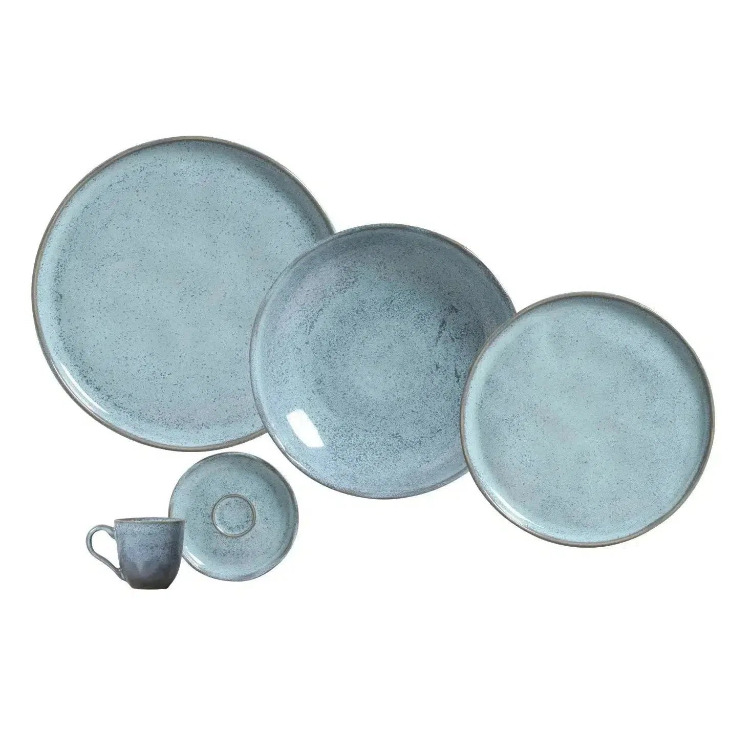 Aparelho de Jantar Stoneware Porcelana