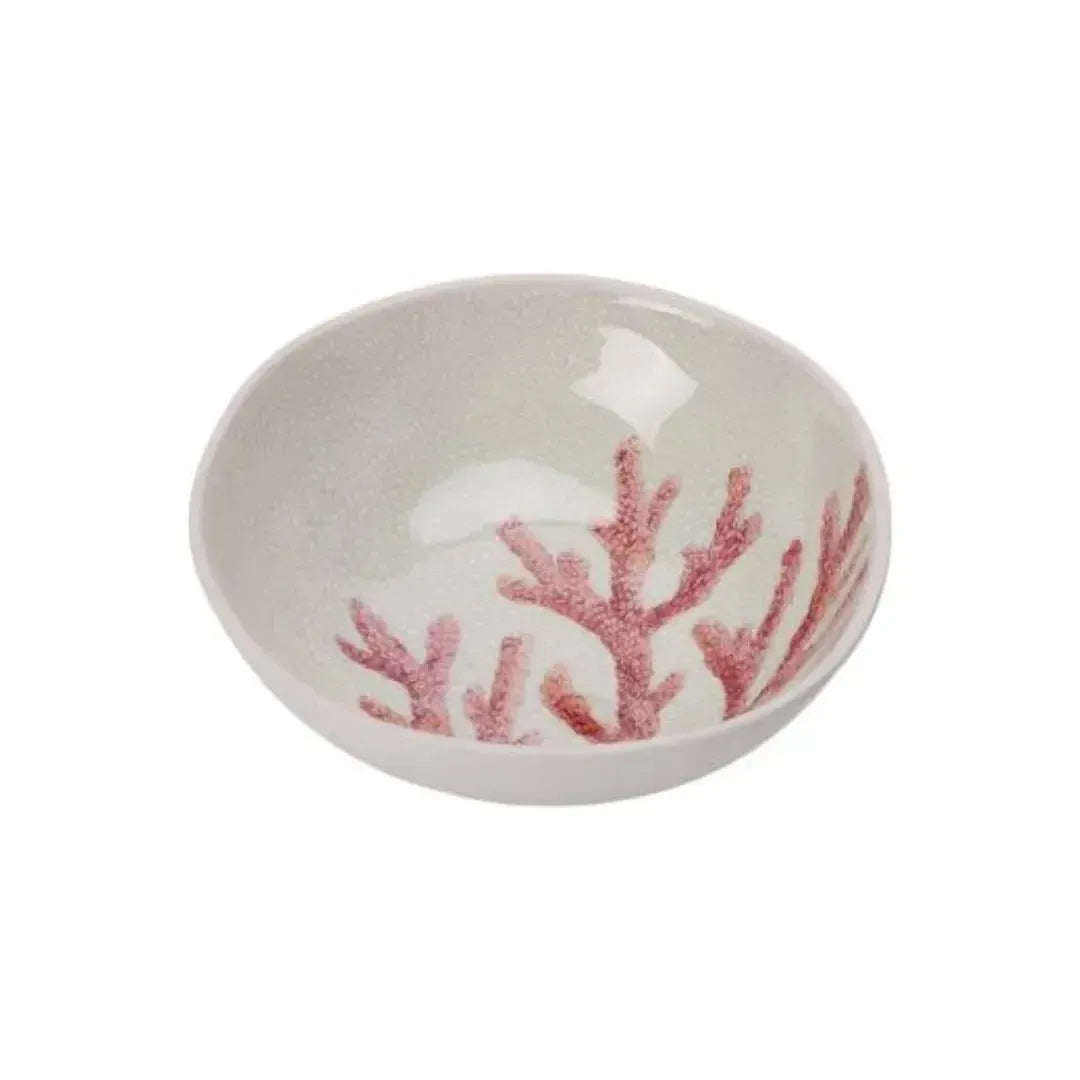 Bowl Melamina Desenho Coral 18x16,5x5,6cm