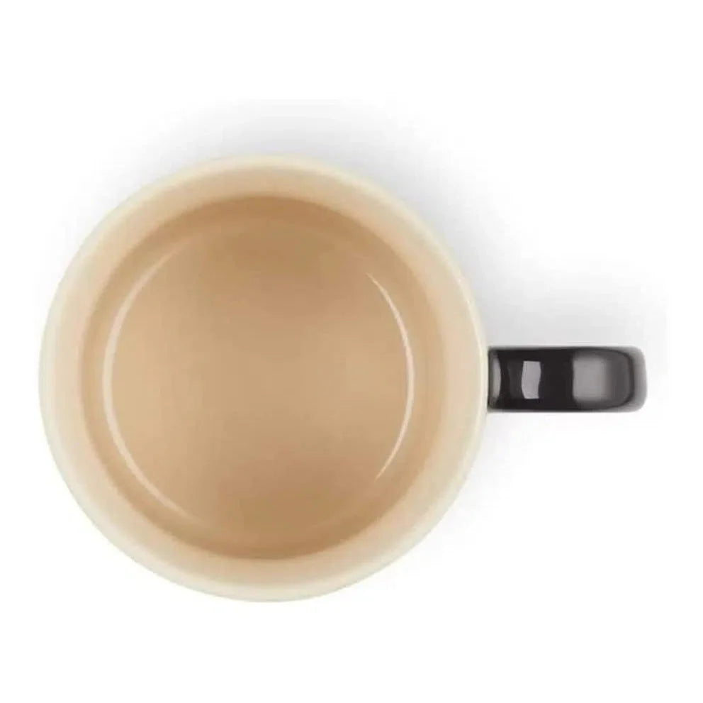 Caneca Cerâmica Black Onyx 350ml Le Creuset