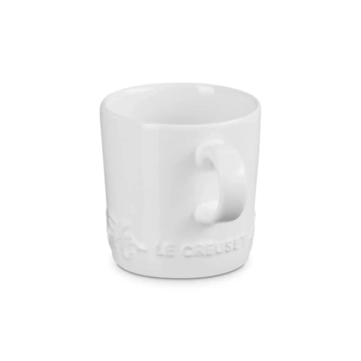 Caneca Cerâmica Holly Branca 200ml Le Creuset