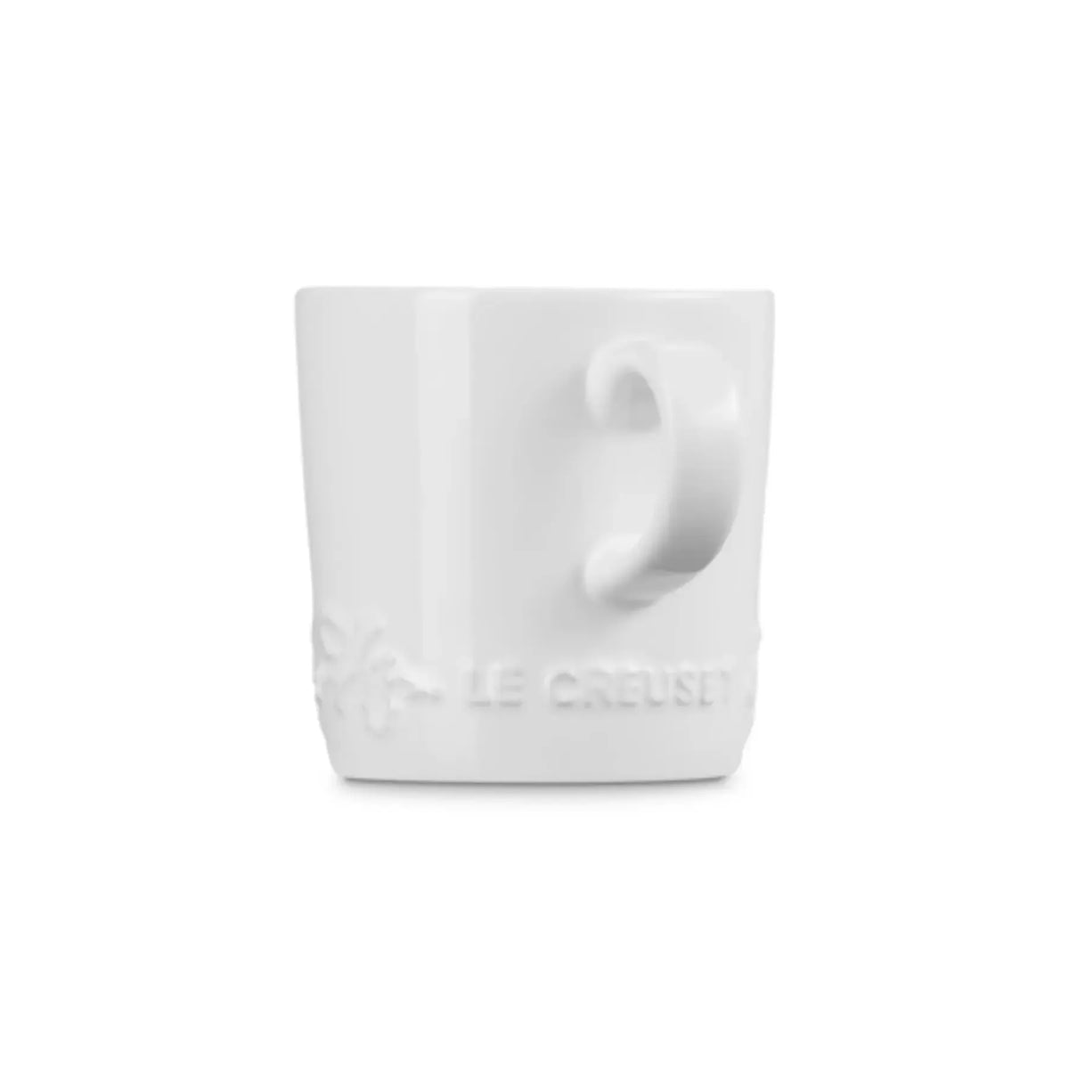 Caneca Cerâmica Holly Branca 200ml Le Creuset
