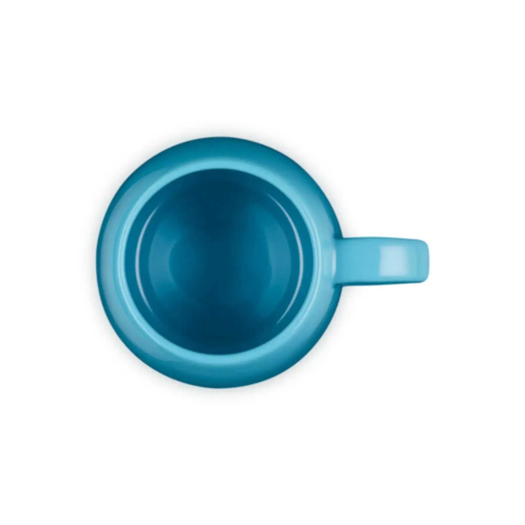 Caneca Cerâmica Sphere Azul Caribe 320ml Le Creuset