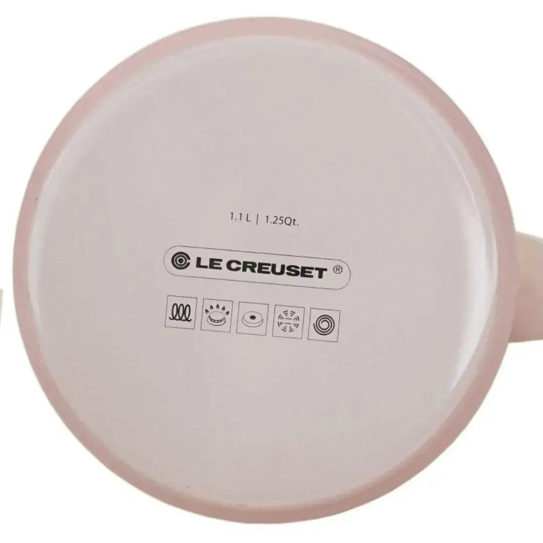 Chaleira Demi Aço Carbono Shell Pink 1,1L Le Creuset