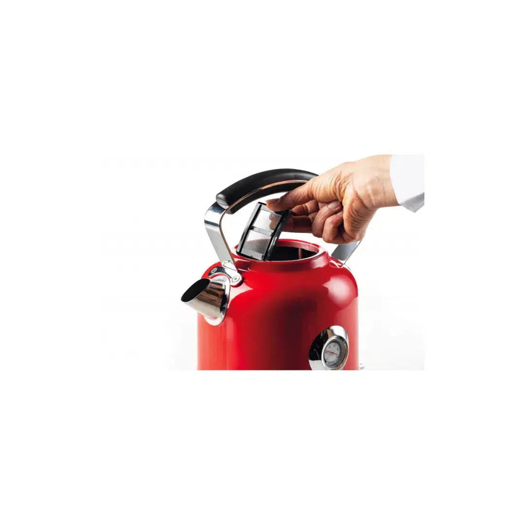 Chaleira Elétrica Moderna Vermelha 1,7L 360º 220V 1850W Ariete