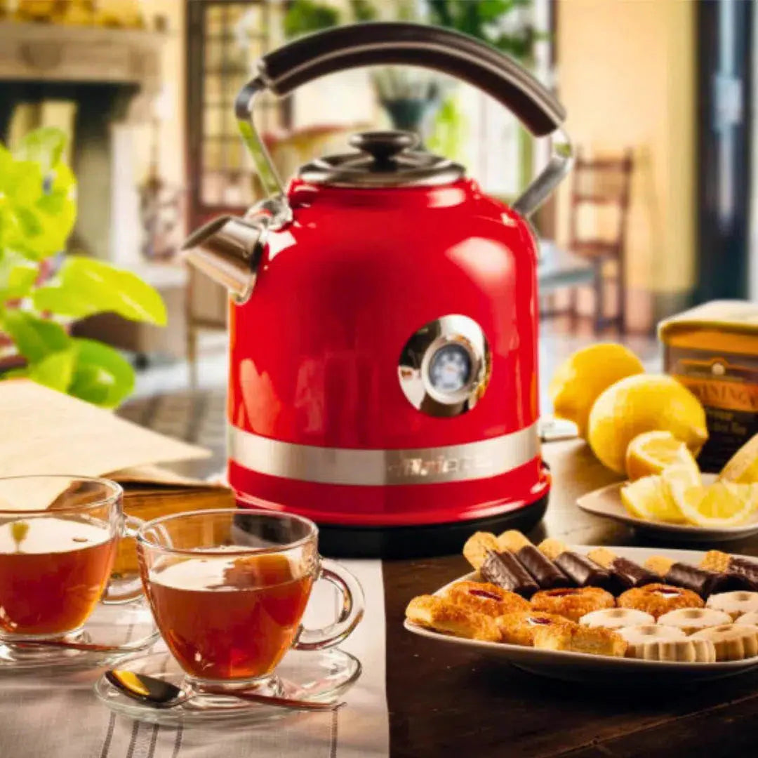 Chaleira Elétrica Moderna Vermelha 1,7L 360º 220V 1850W Ariete