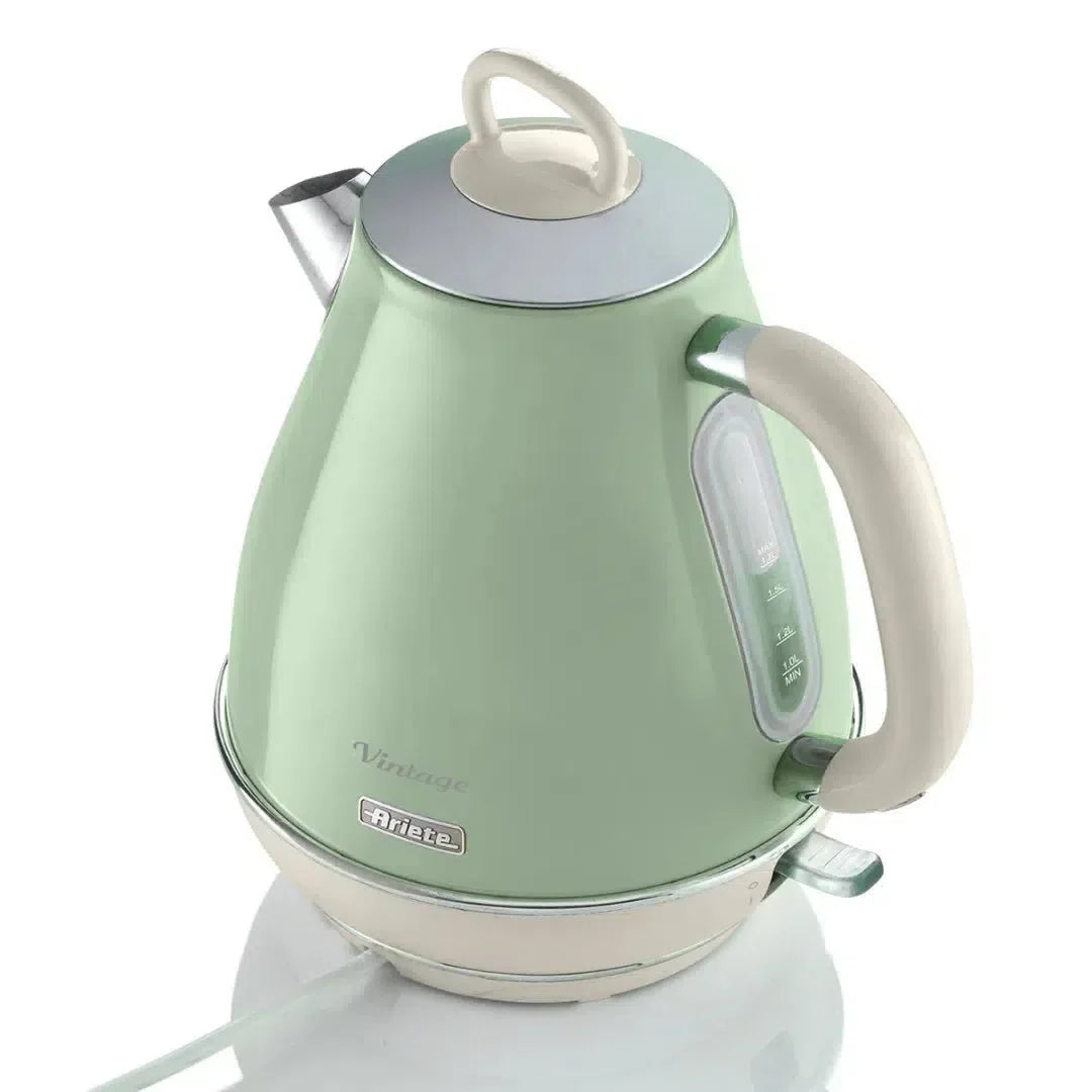 PRÉ-VENDA: Chaleira Elétrica Vintage Verde 1,7L 360º 220V 1850W Ariete