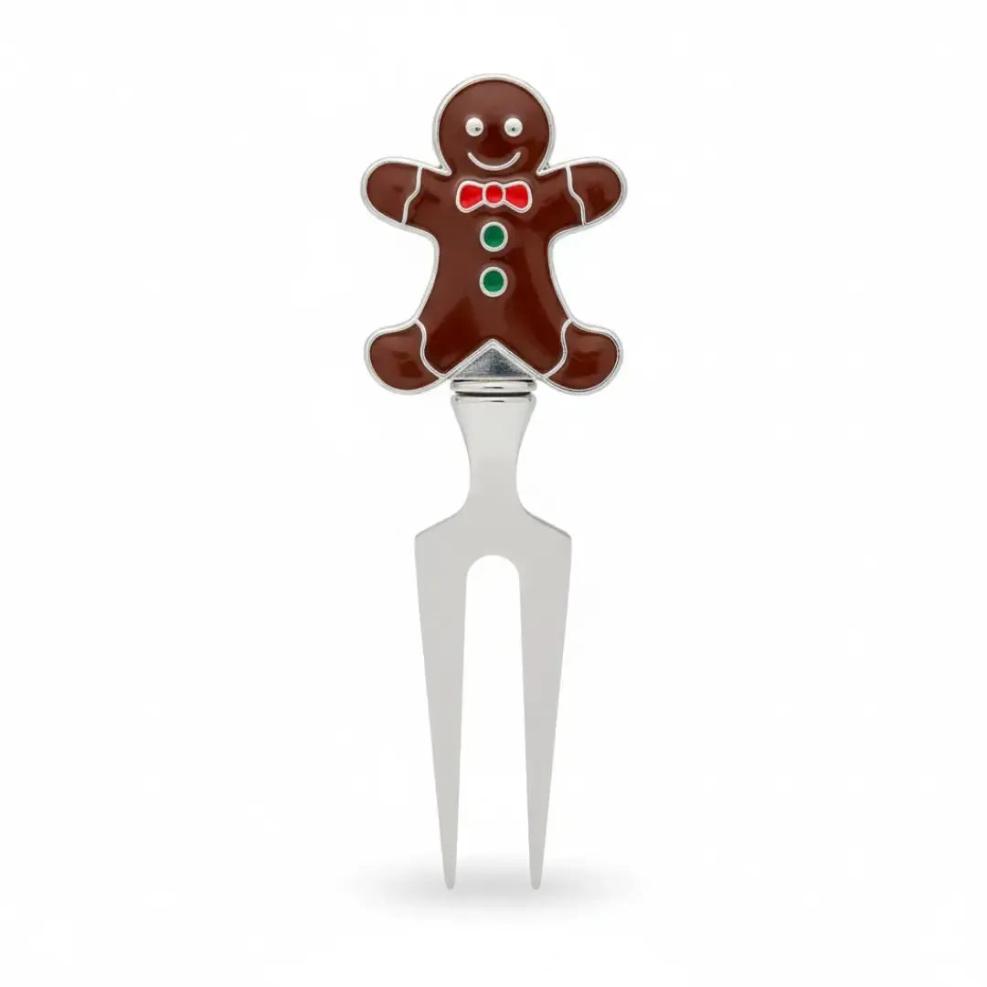 Conjunto 3 Espátulas Queijo Metal / Vidro Biscoito Gengibre Natal Vermelho / Marrom