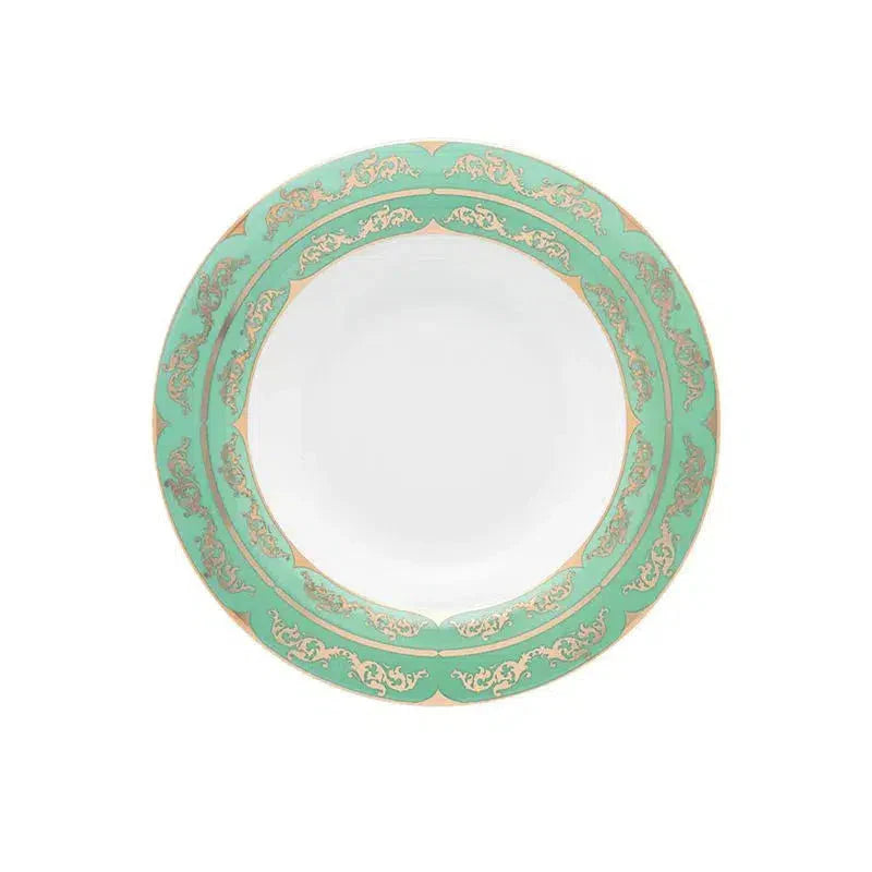 Conjunto com 6 Pratos Fundos Porcelana Marie 24,5cm Strauss