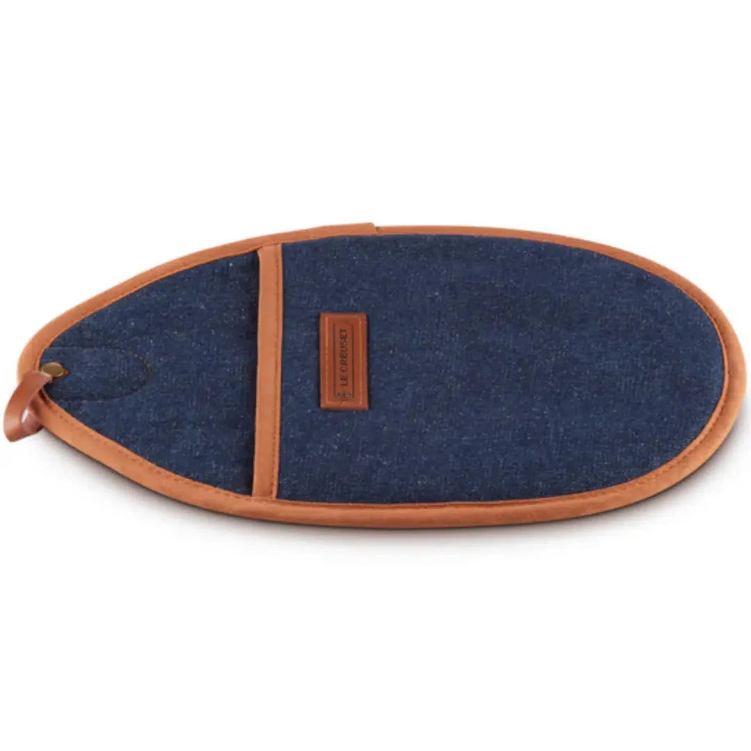 Descanso / Pegador de Panelas 32cm Jeans Dark Blue Denim Le Creuset