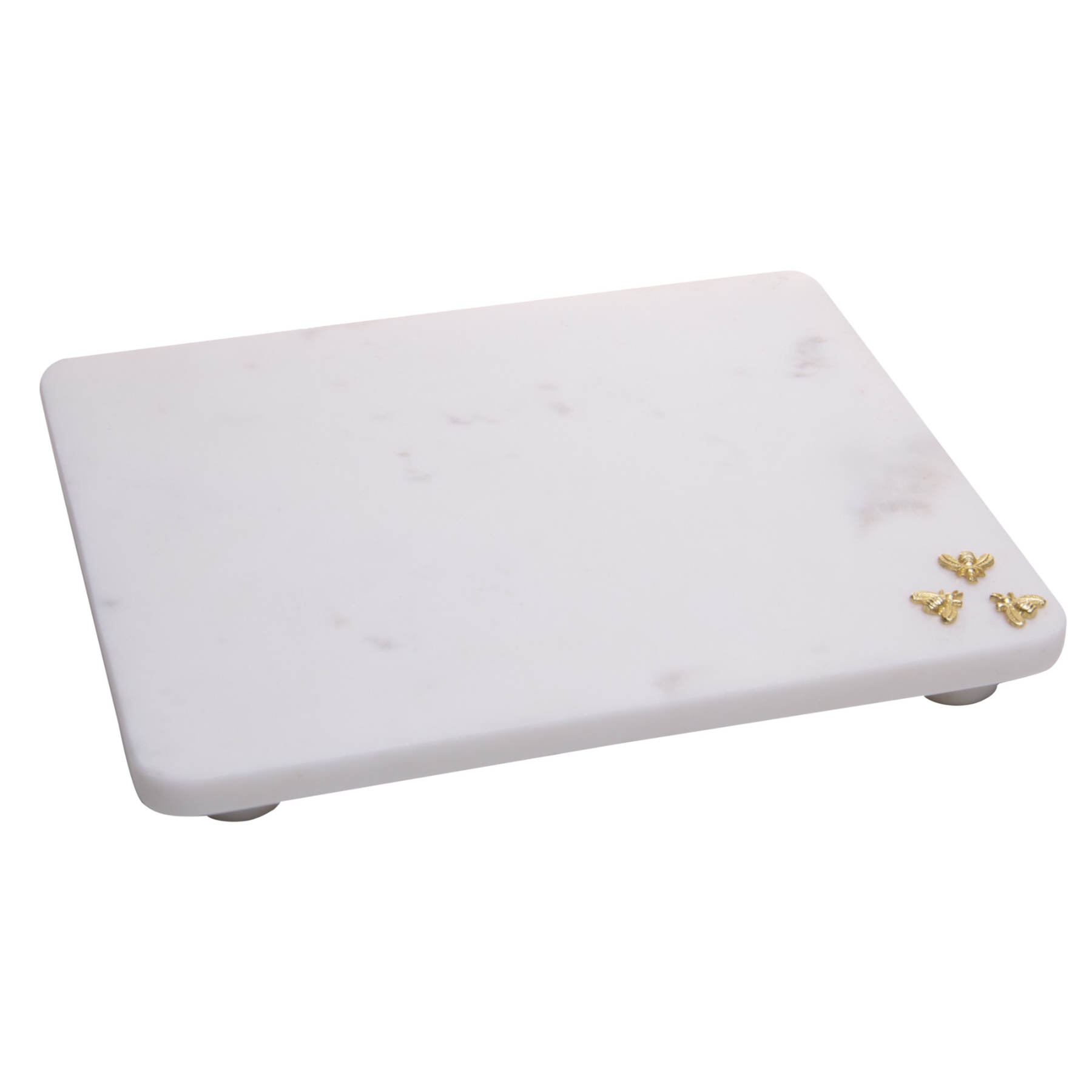 Tábua Para Servir Retangular Mármore New Bee 28x22,5cm Wolff