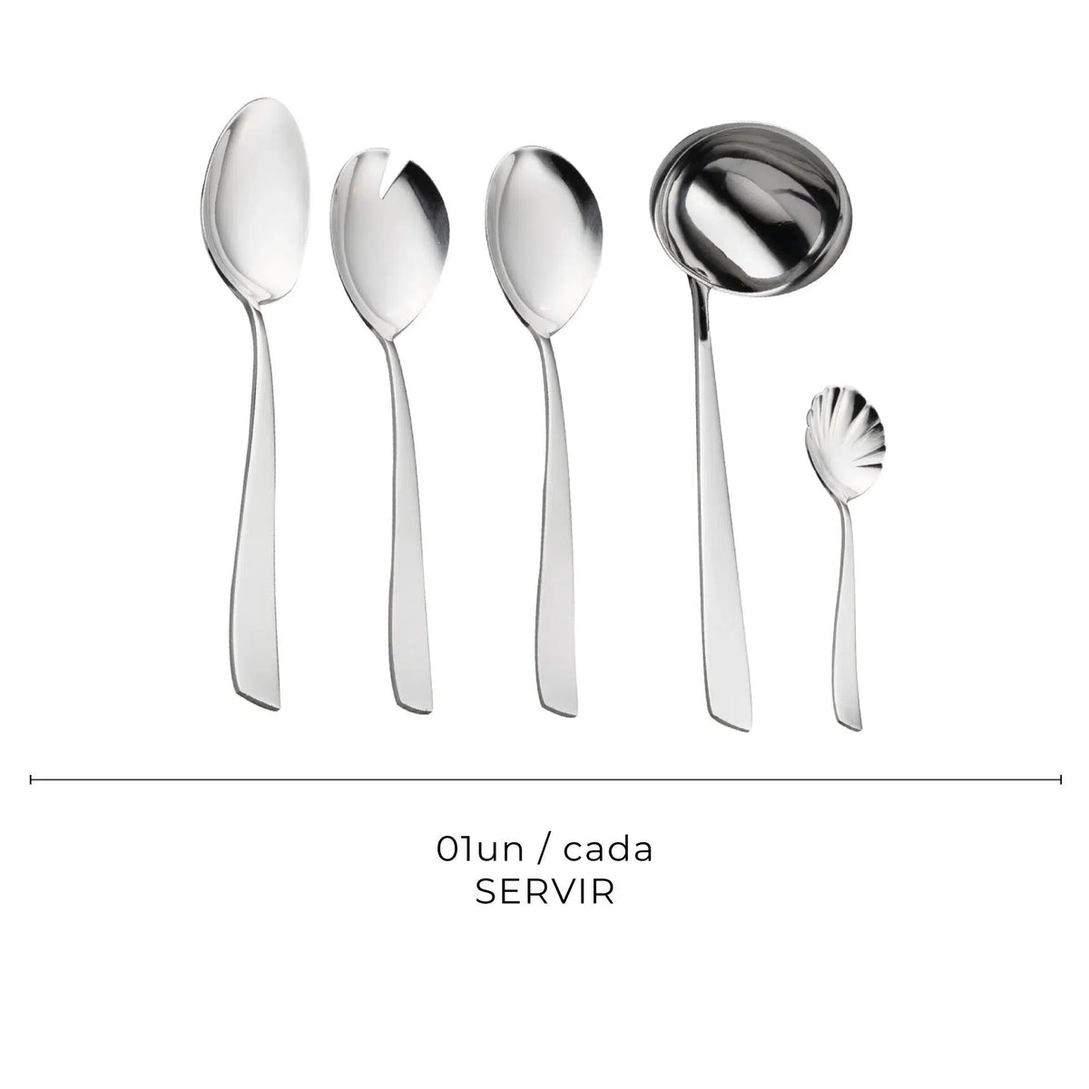 Faqueiro 101 Peças Aço Inox Pisa Com Estojo Wolff