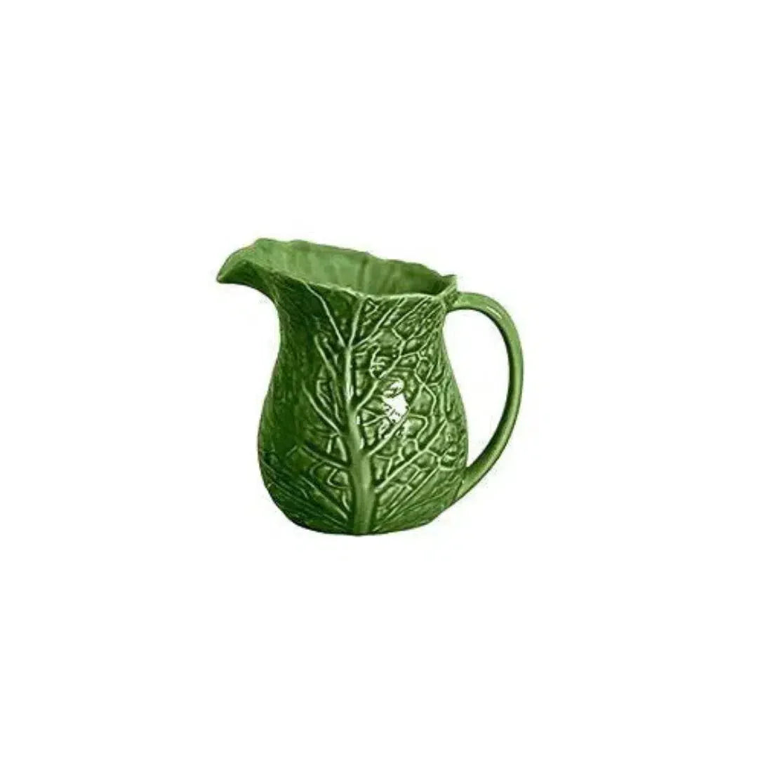 Jarra Cerâmica Couve Verde Cobre 1L Scalla