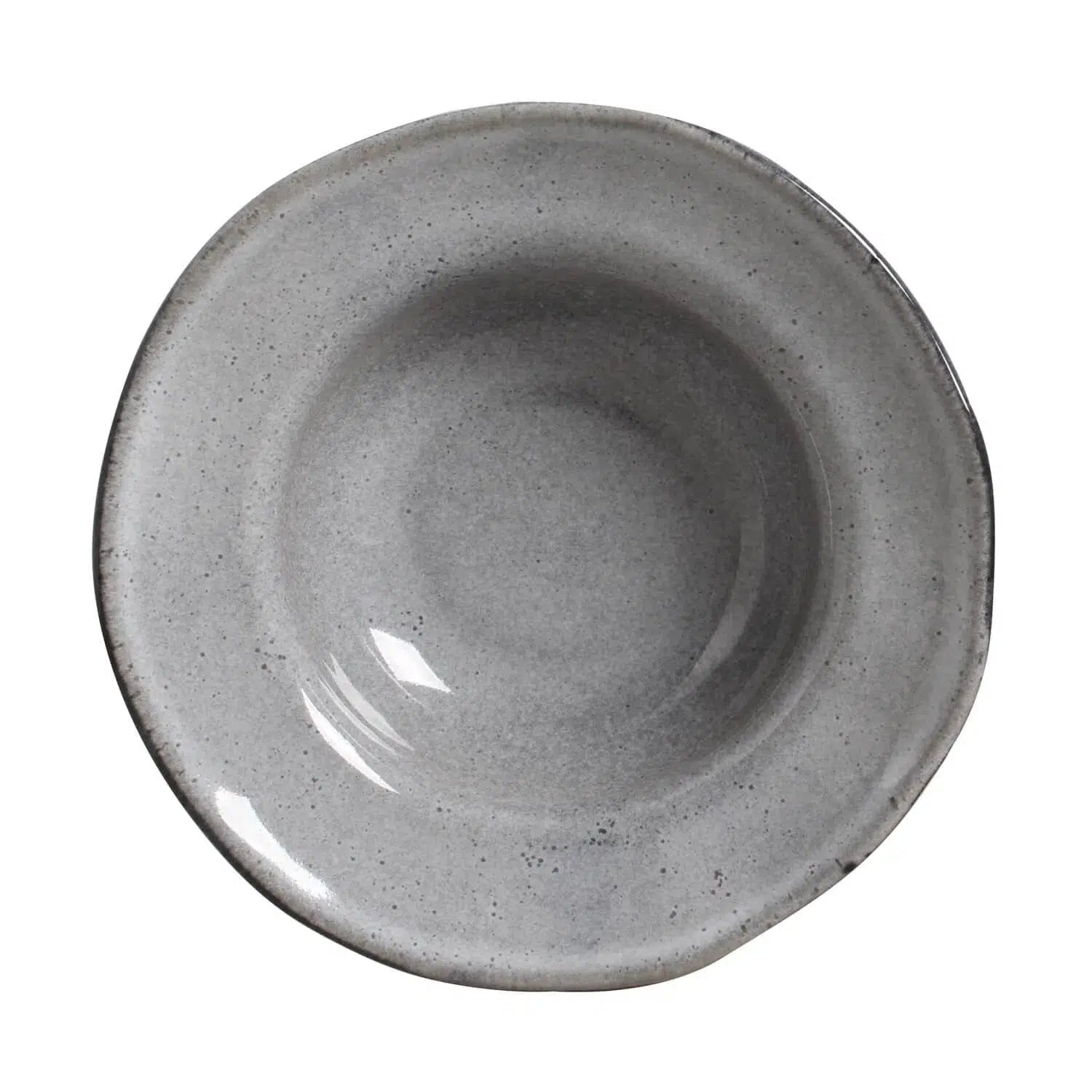 Jogo 4 Mini Pratos Chapéu Orgânico Concreto/Dust 250ml 19x5,5cm Porto Brasil