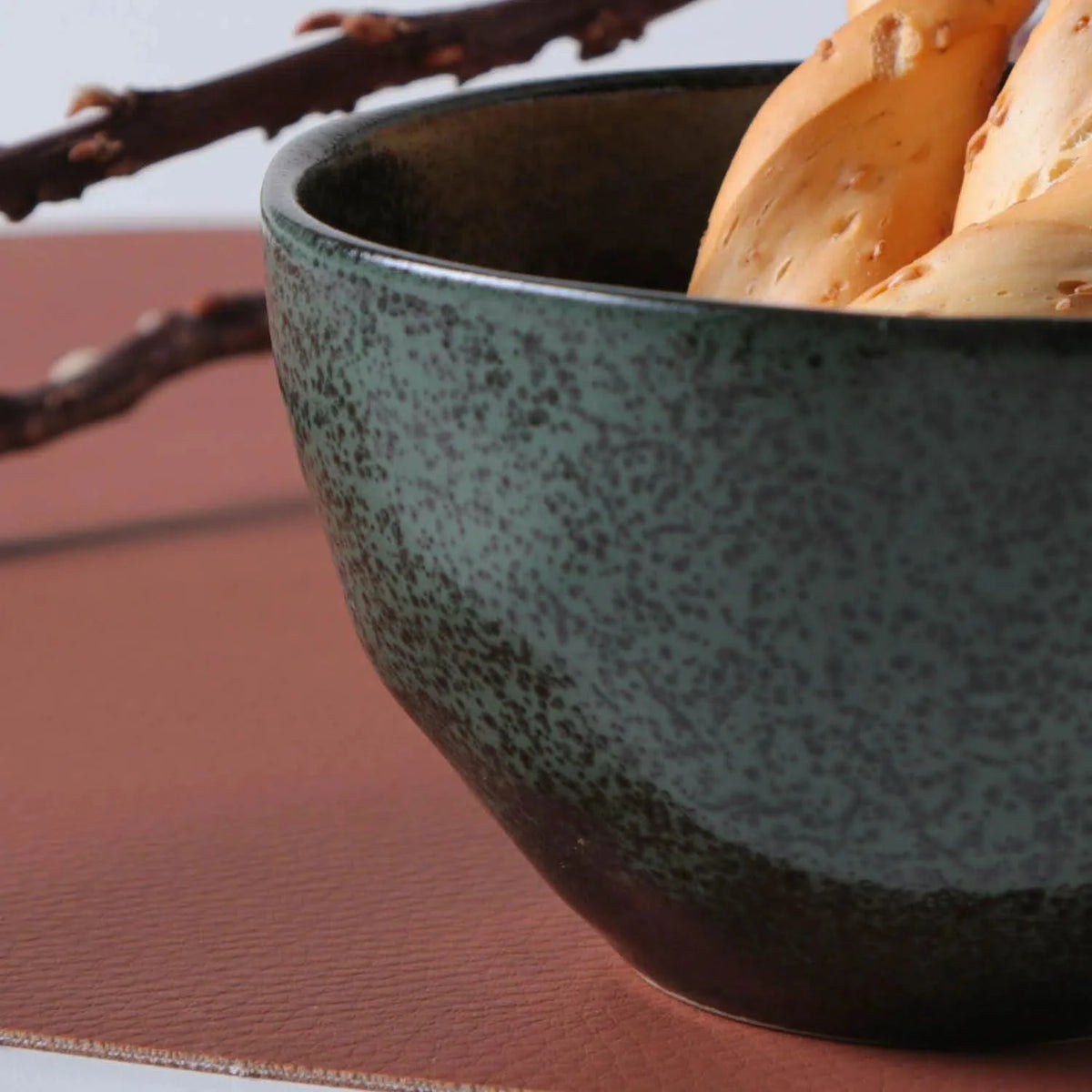 Jogo 6 Bowls Stoneware Orgânico Arauco/Greenery 558ml Porto Brasil