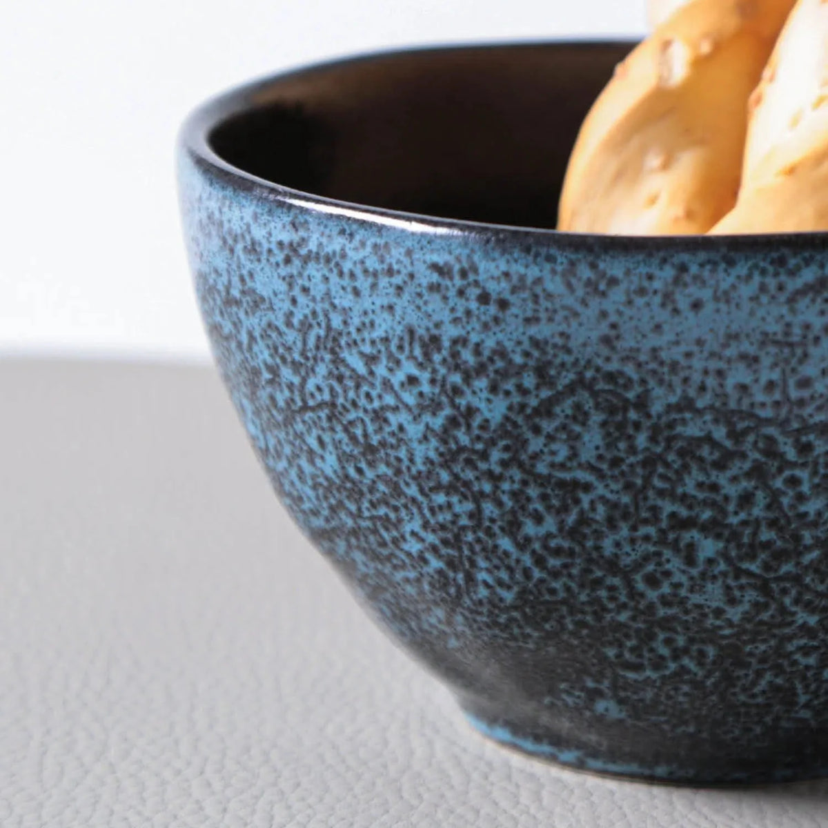 Jogo 6 Bowls Stoneware Orgânico Petroleum/Night Sky 558ml Porto Brasil