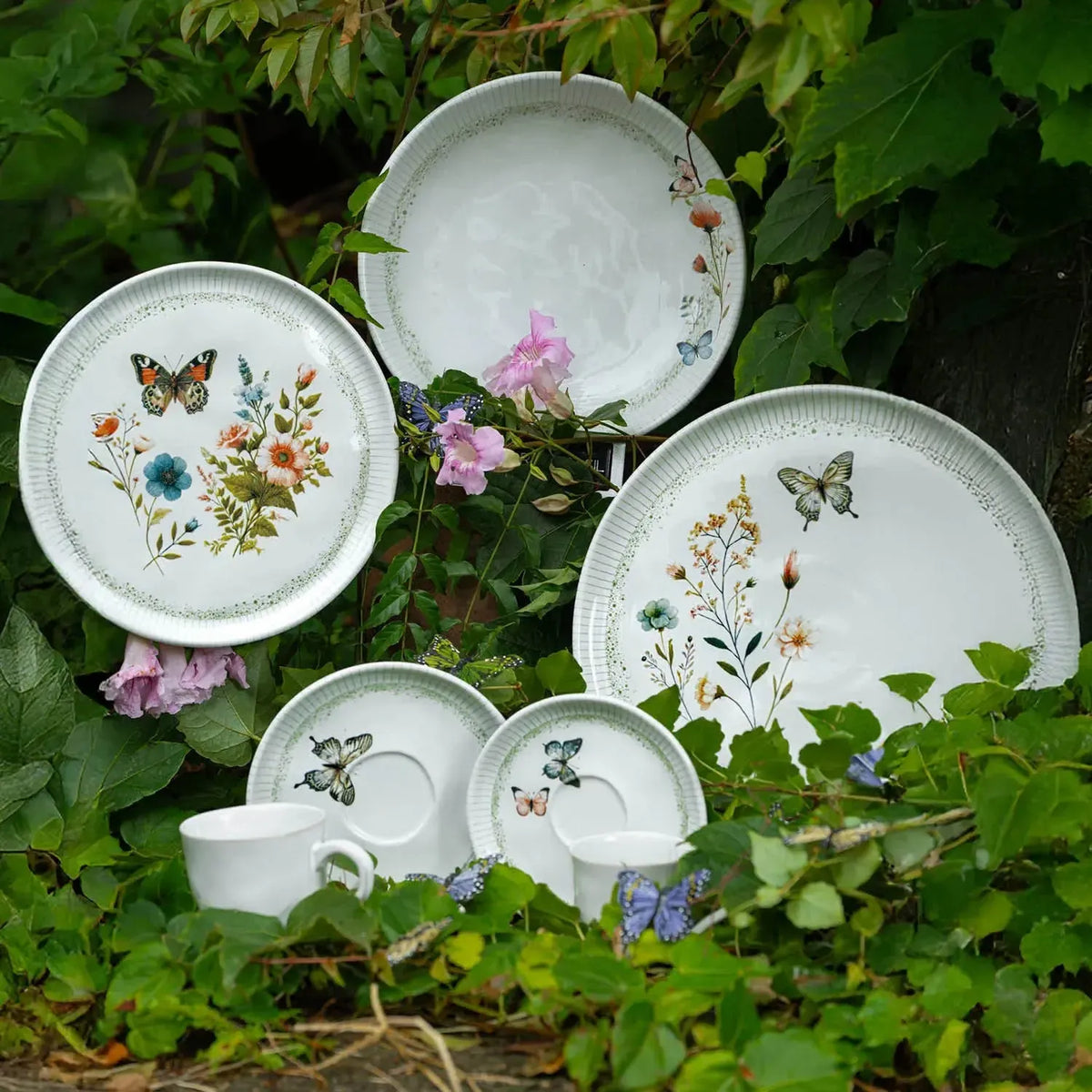 Jogo 6 Pratos Fundos Stoneware Bio Refúgio 22,5cm 830ml Porto Brasil