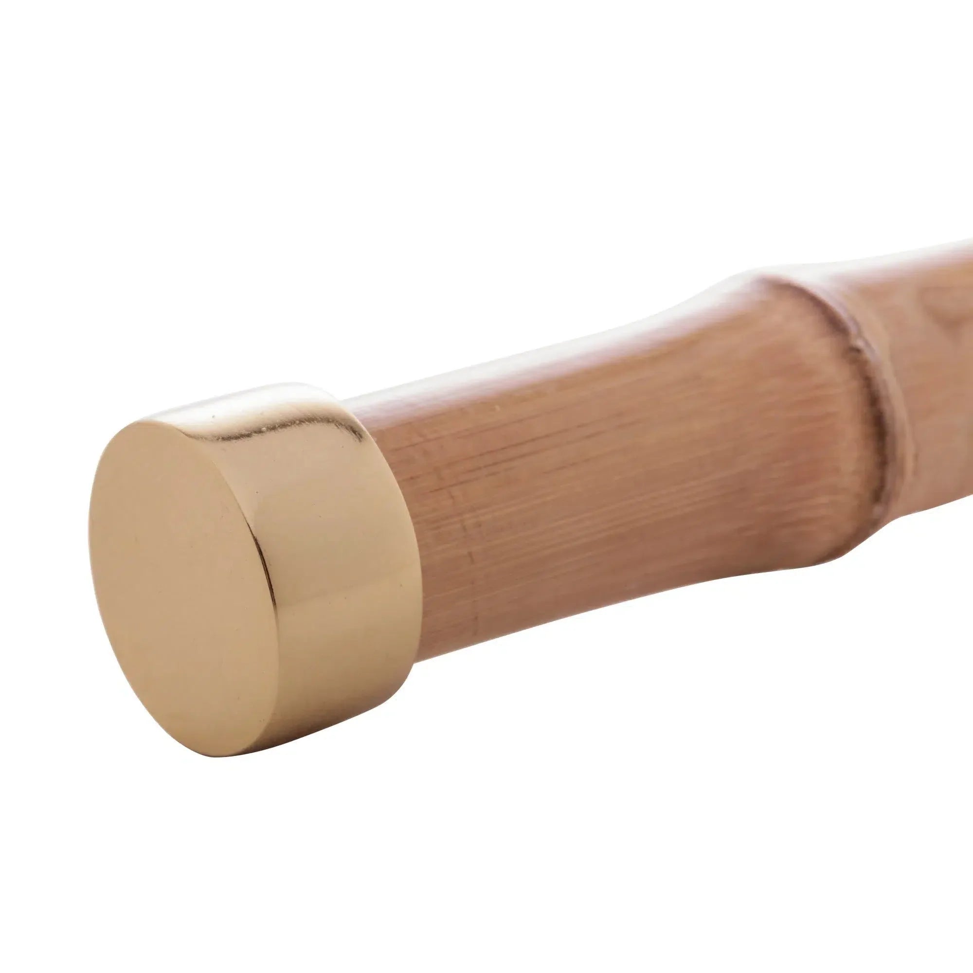 Conjunto 4 Descansos para Talheres Bambu Dourado 8cm