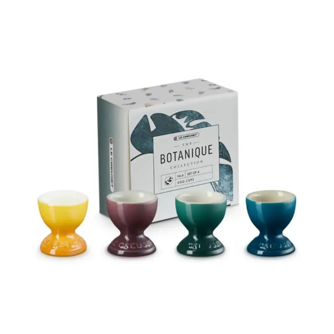 Kit com 4 Suportes para Ovo Botanique Collection Le Creuset