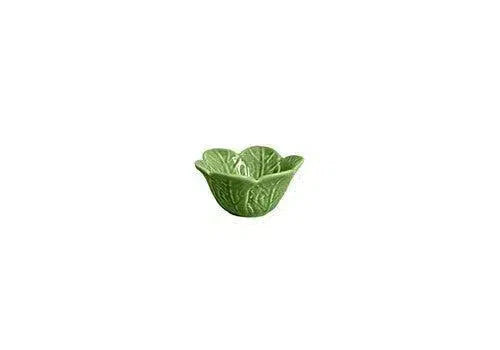 Jogo 6 Mini Bowls Cerâmica Couve Verde Cobre 150ml 11,5cm Scalla
