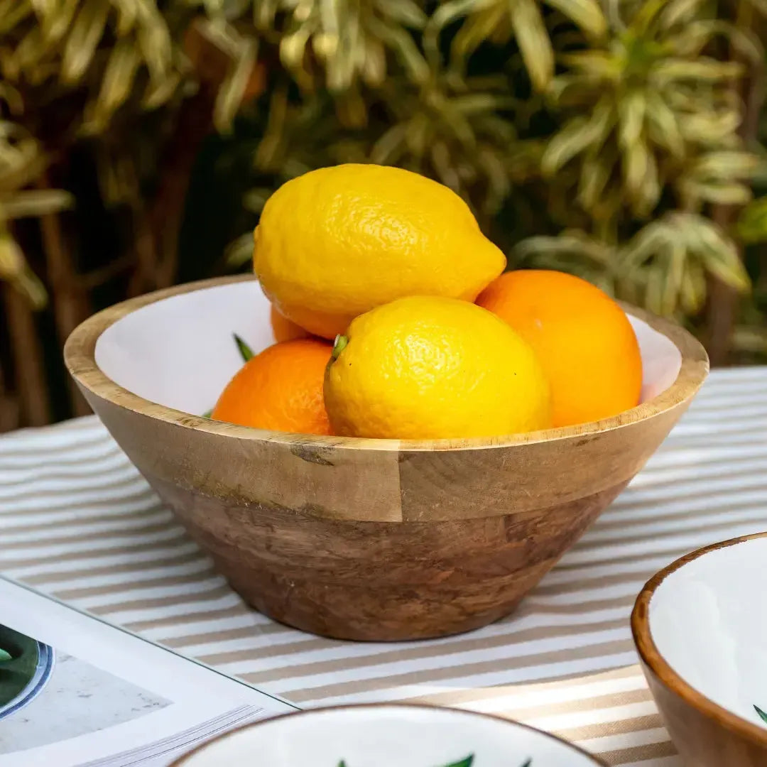 Bowl Grande Madeira Toscana Bahali 35cm