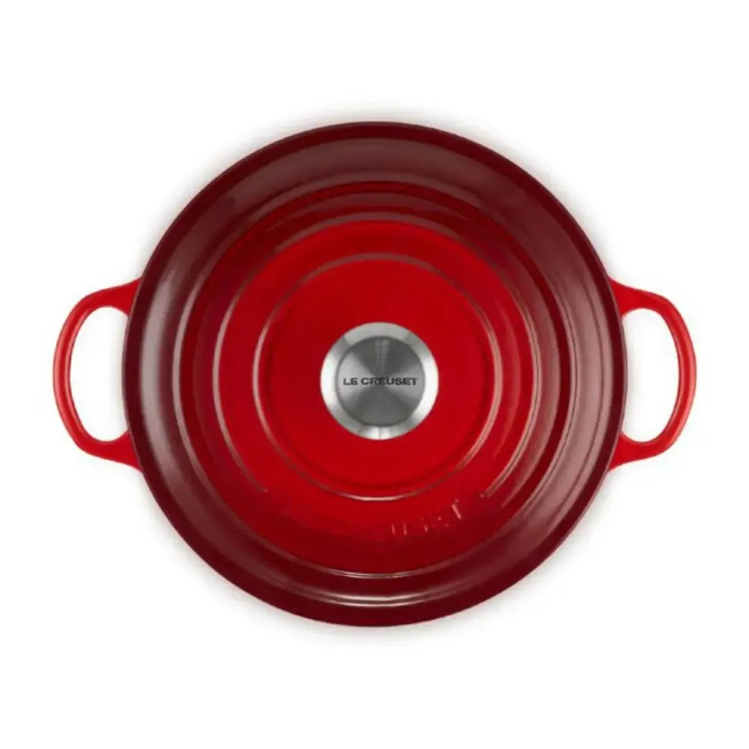 Panela Le Creuset Marmita Signature Vermelha 24cm