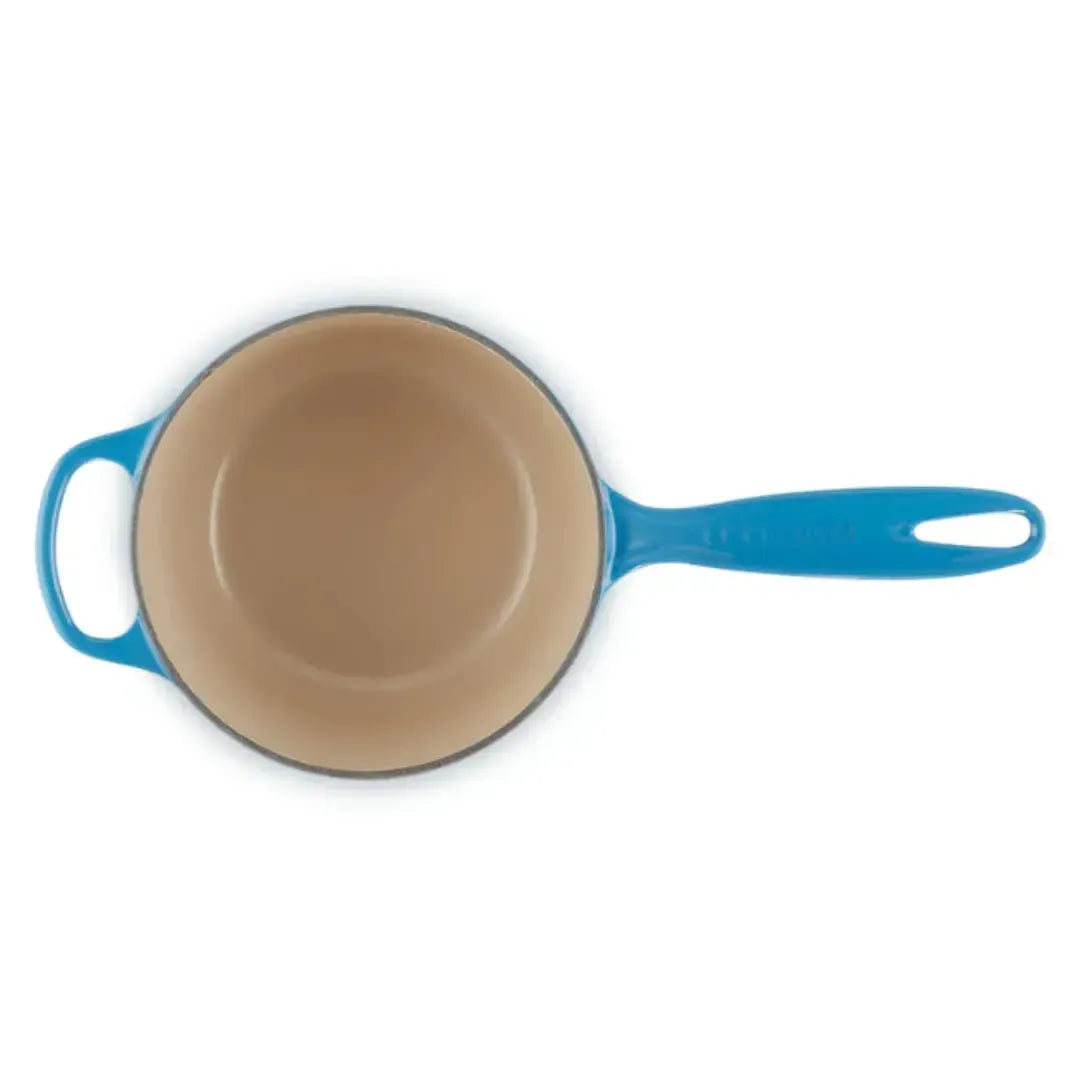 Panela Le Creuset Molheira Signature Azure 1,8L 18cm