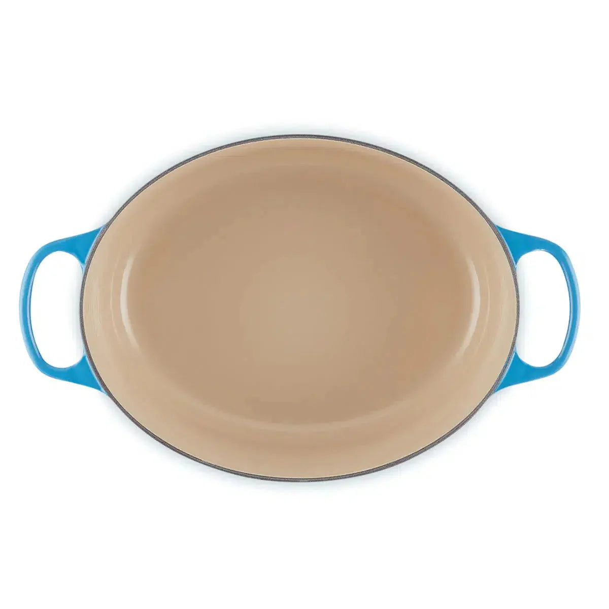 Panela Le Creuset Oval Signature Azure 6,3L 31cm