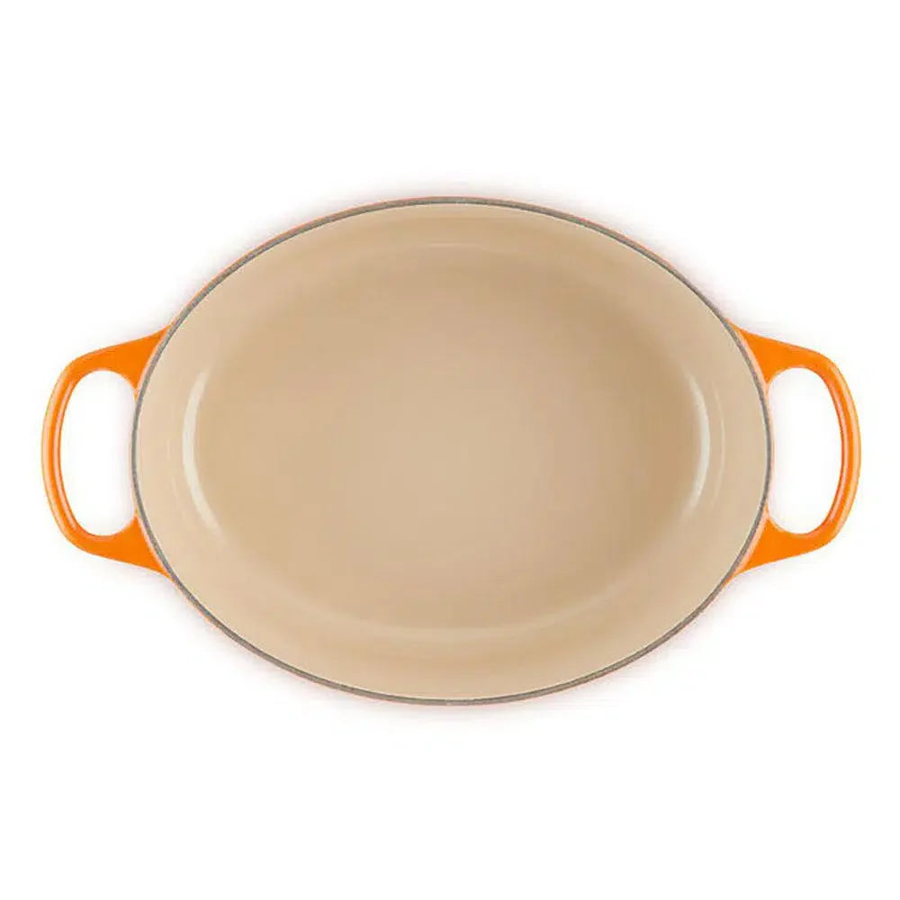 Panela Le Creuset Oval Signature Laranja 4,1L 27cm