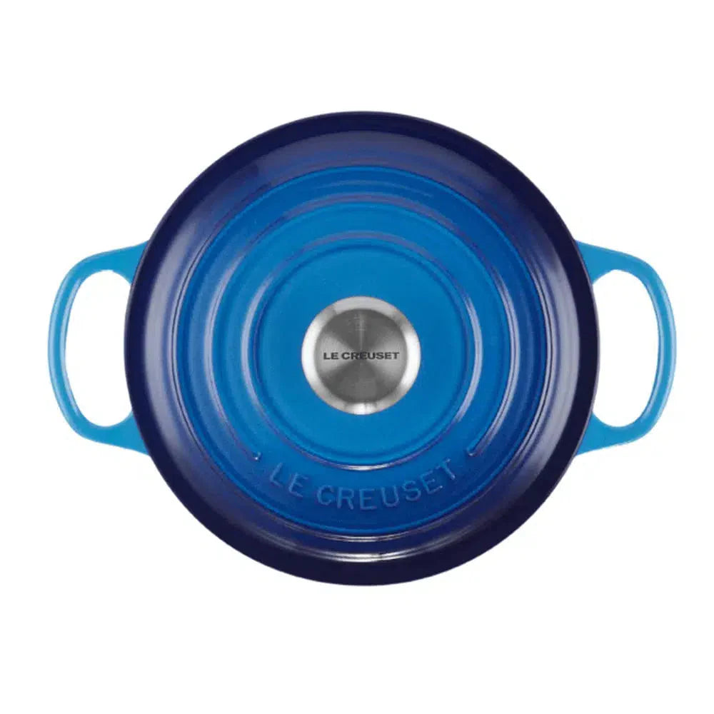 Panela Le Creuset Redonda Signature Azure 1,3L 16cm