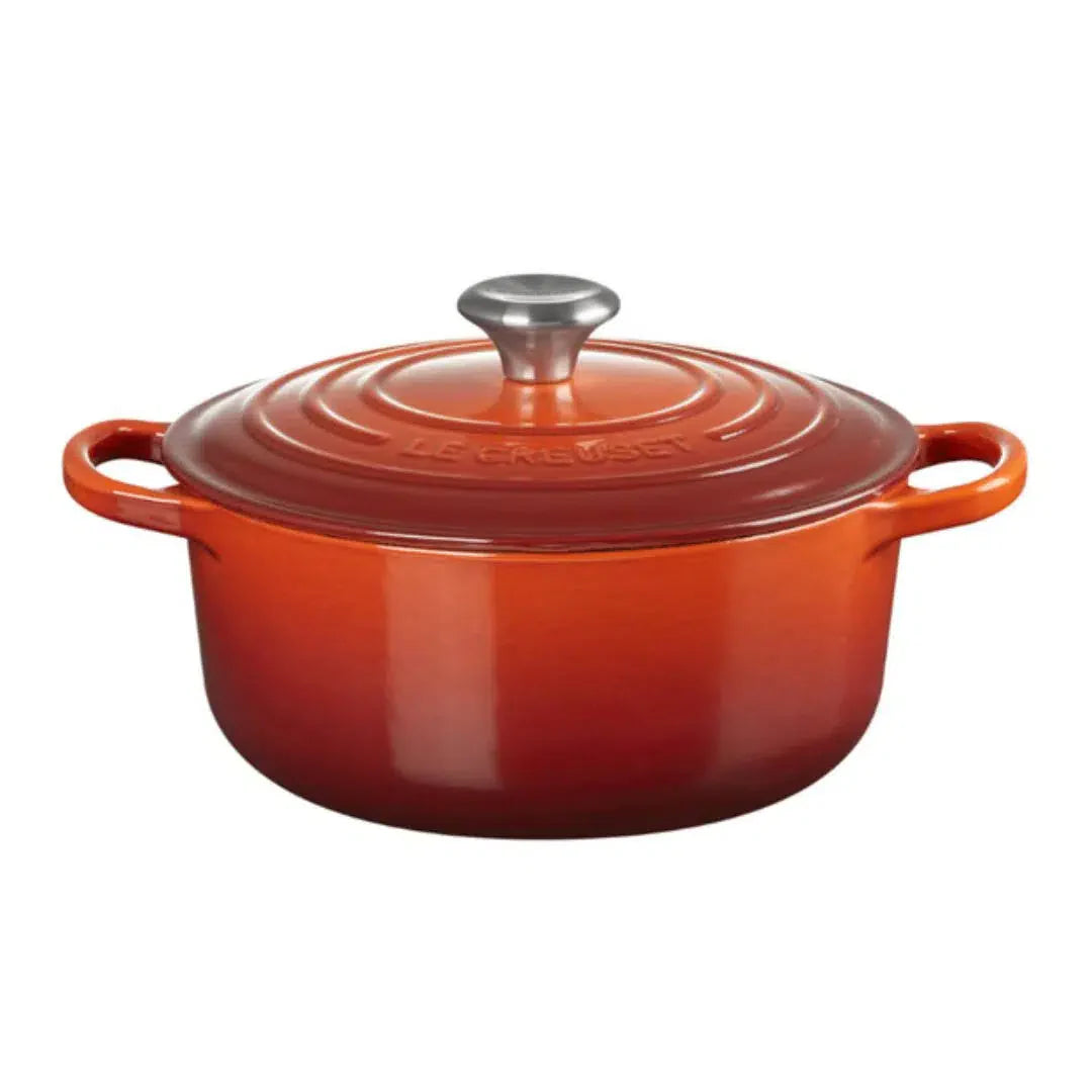 Panela Le Creuset Redonda Signature Cayenne 6,7L 28cm