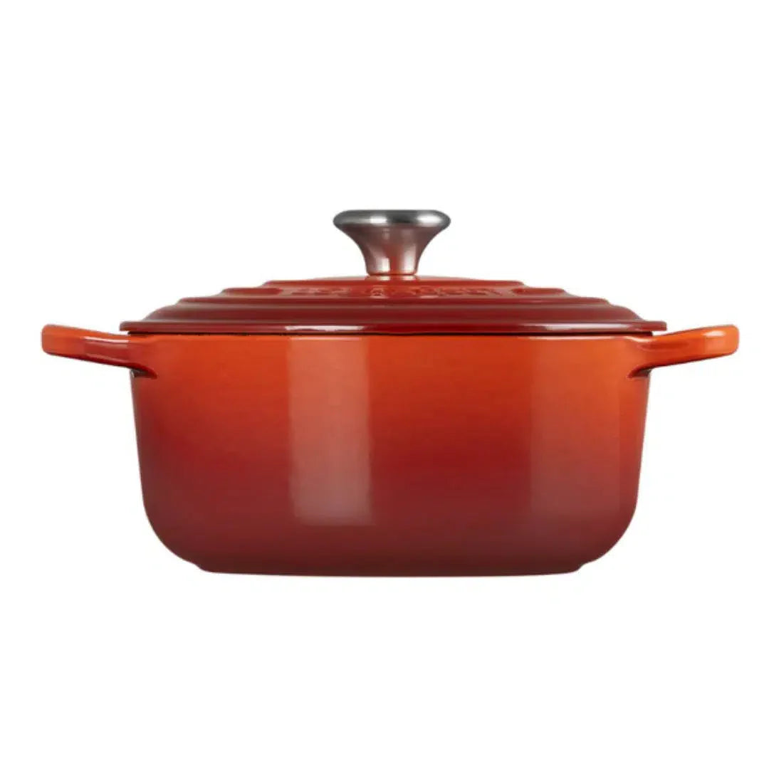 Panela Le Creuset Redonda Signature Cayenne 6,7L 28cm