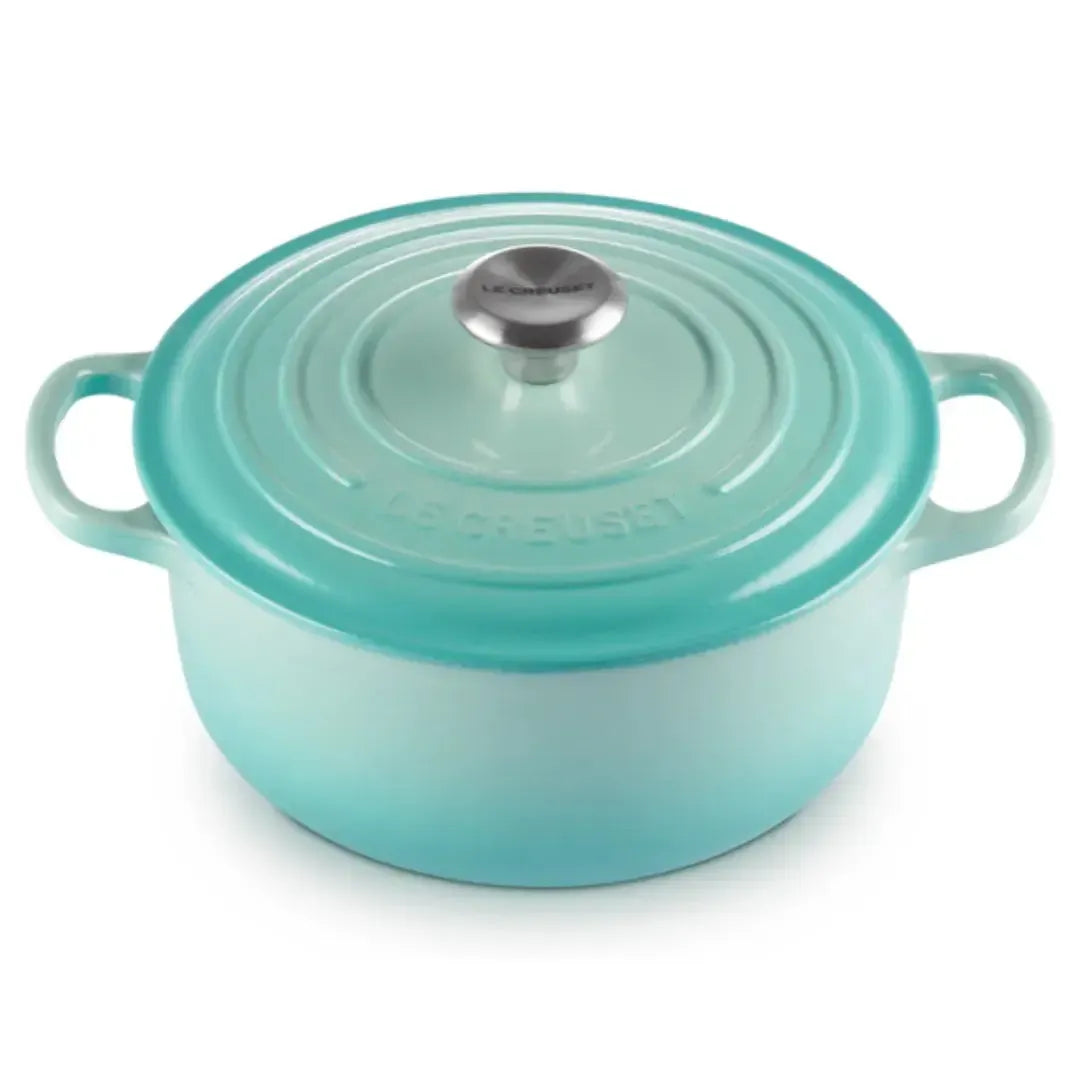 Panela Le Creuset Redonda Signature Cool Mint 2,4L 20cm