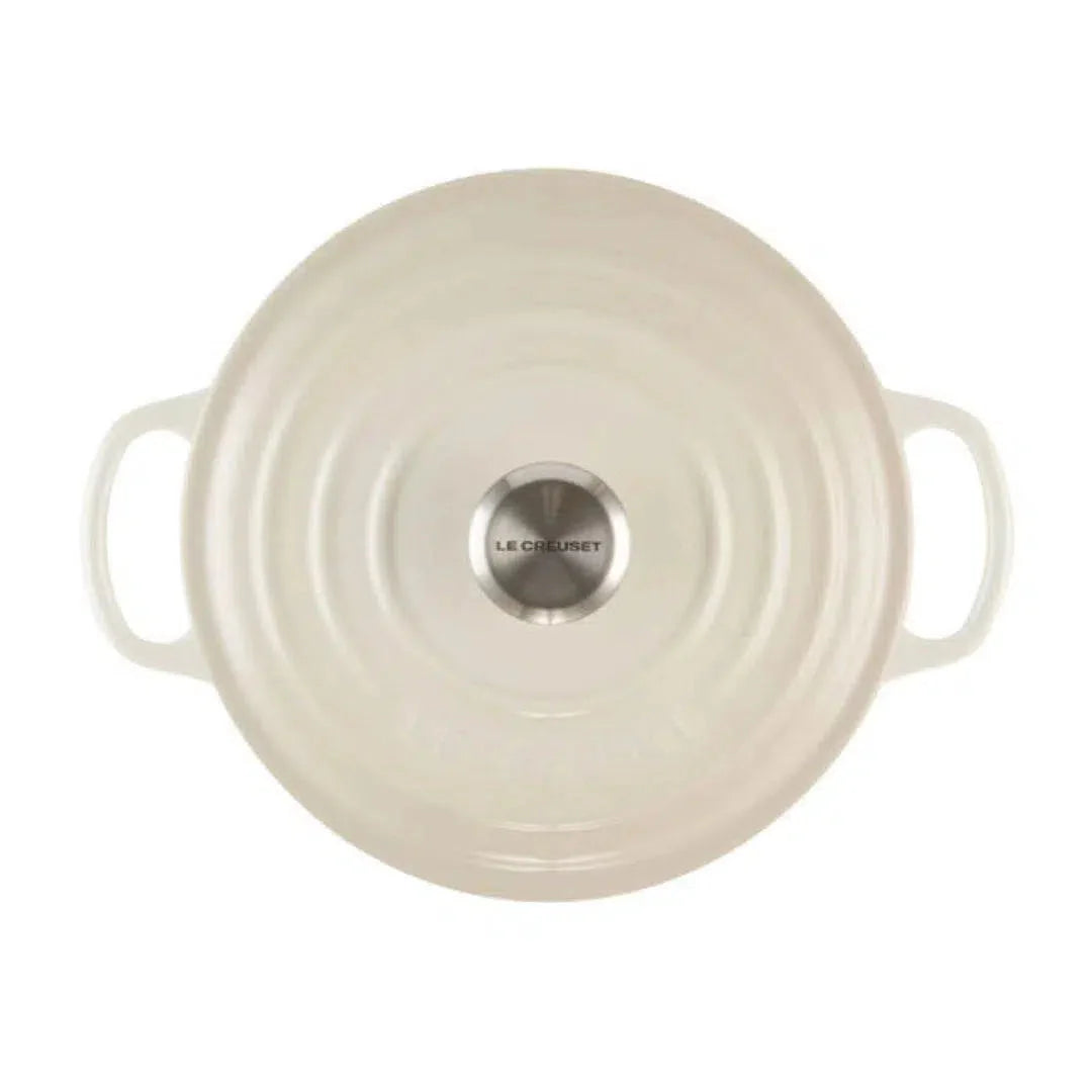 Panela Le Creuset Redonda Signature Meringue 2,4L 20cm