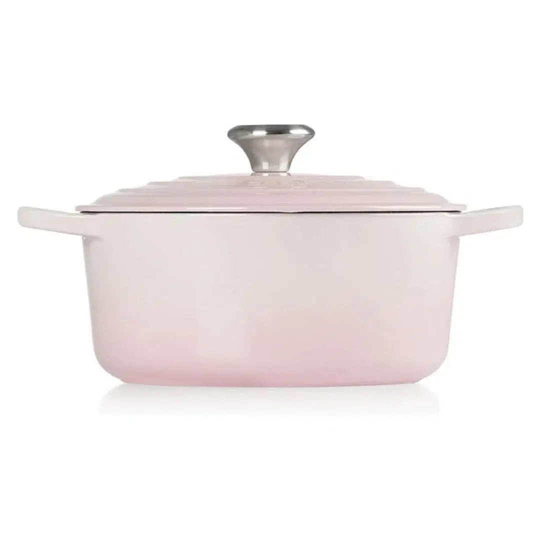 Panela Le Creuset Redonda Signature Shell Pink 4,2L 24cm