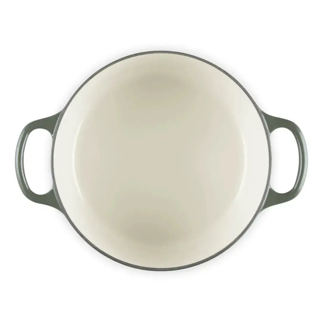 Panela Le Creuset Redonda Signature Thyme com Pegador Dourado 3,3L 22cm
