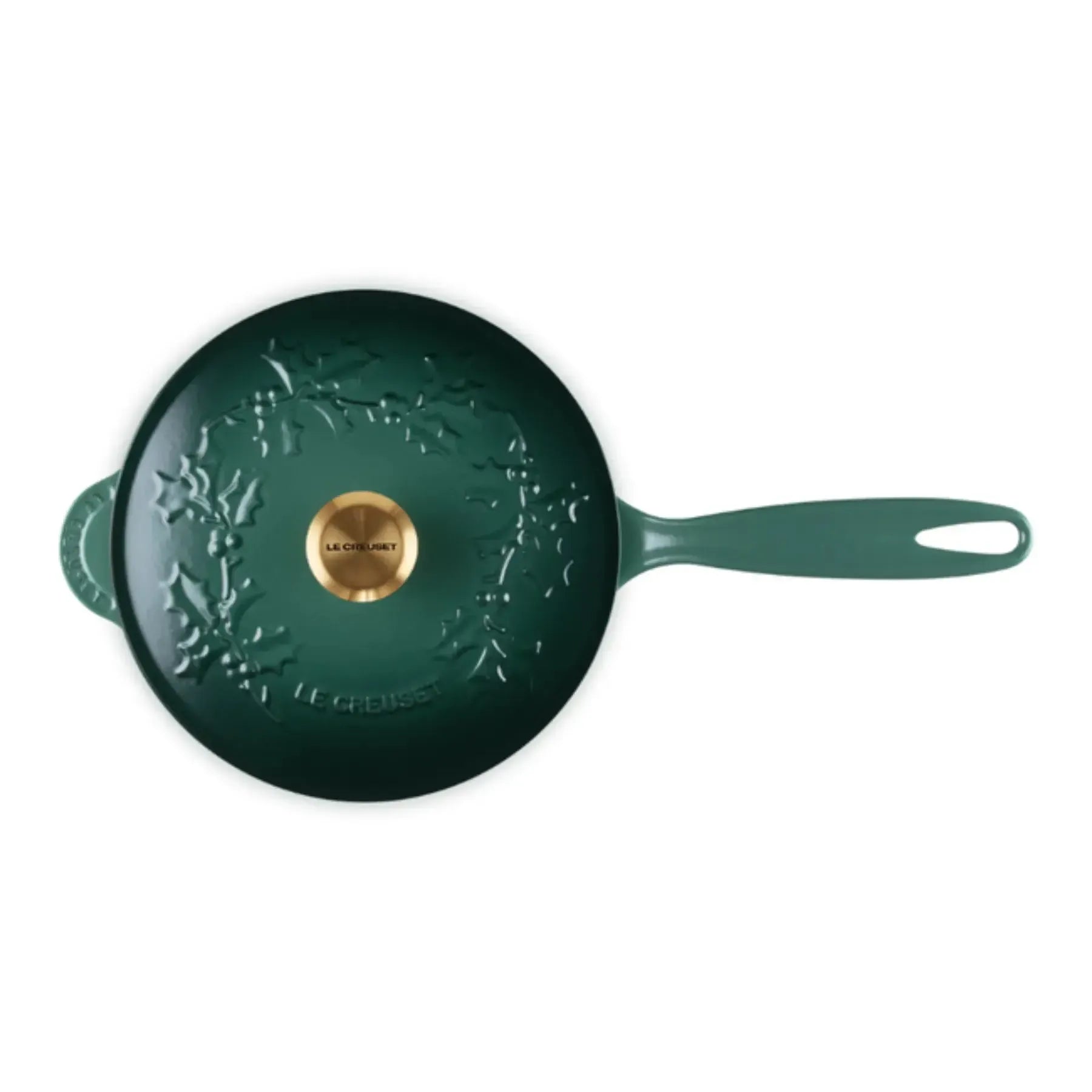 Panela Le Creuset Sautese Artichaut com Pegador Dourado 21cm 2L Holly Collection