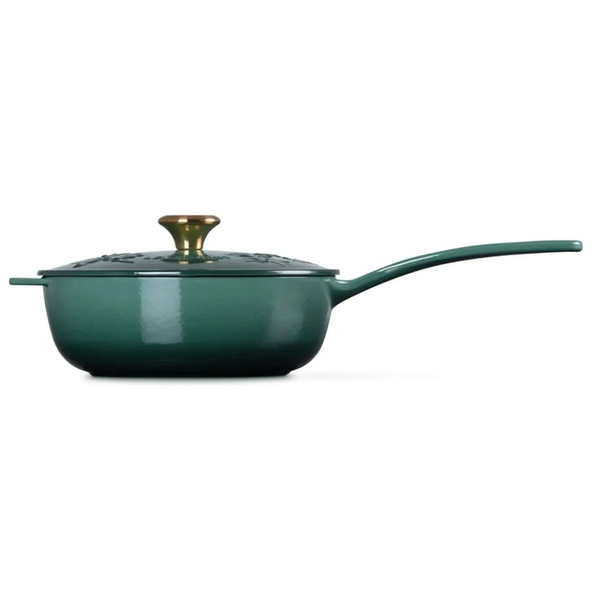 Panela Le Creuset Sautese Artichaut com Pegador Dourado 21cm 2L Holly Collection
