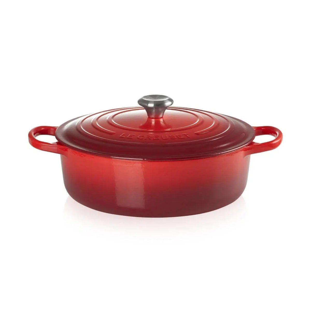 Panela Le Creuset para Risotto Signature Vermelha 6,2L 30cm