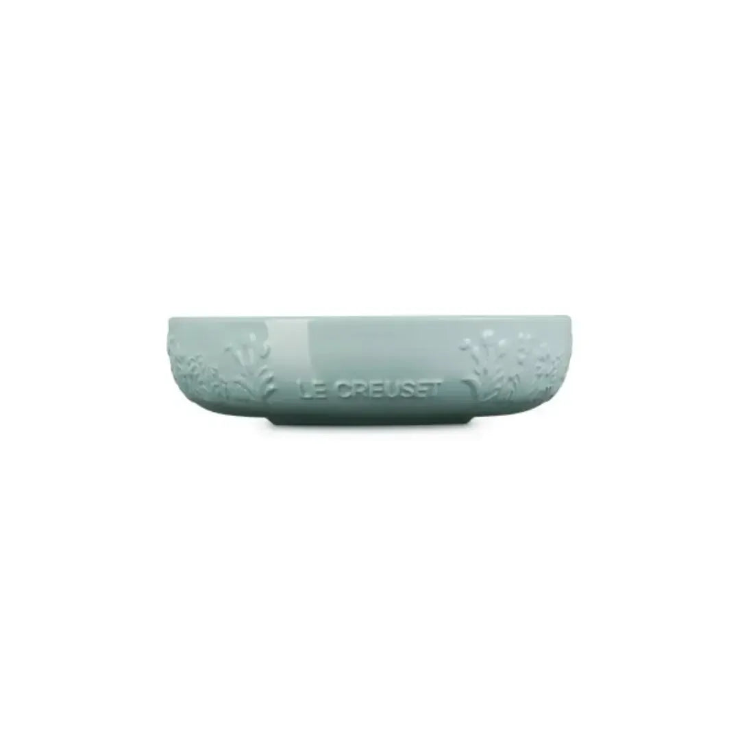 Prato Fundo Cerâmica 18cm Sphere Jardin Sea Salt Le Creuset