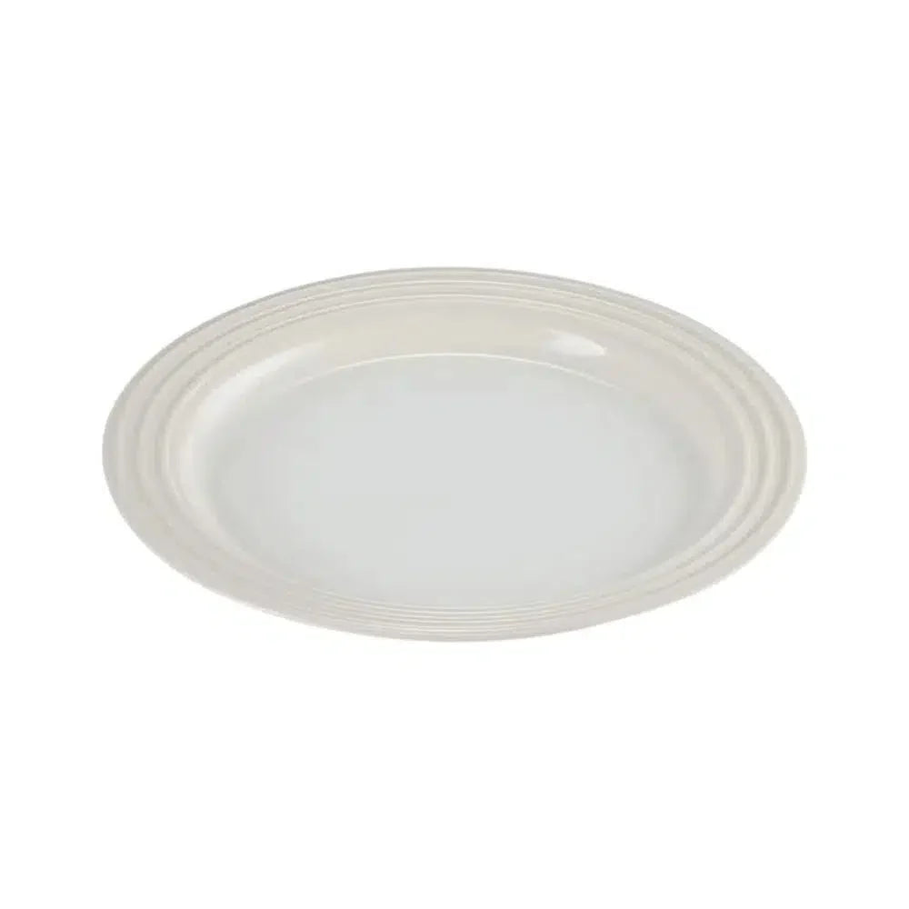 Prato de Sobremesa Cerâmica 22cm Meringue Le Creuset