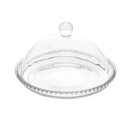 Queijeira Cristal Pérola 20x12cm Wolff