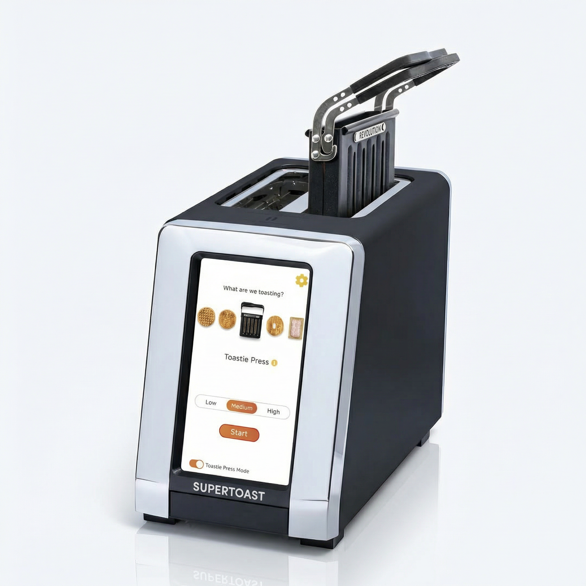 Torradeira com Tela Touch + Prensa SUPERTOAST