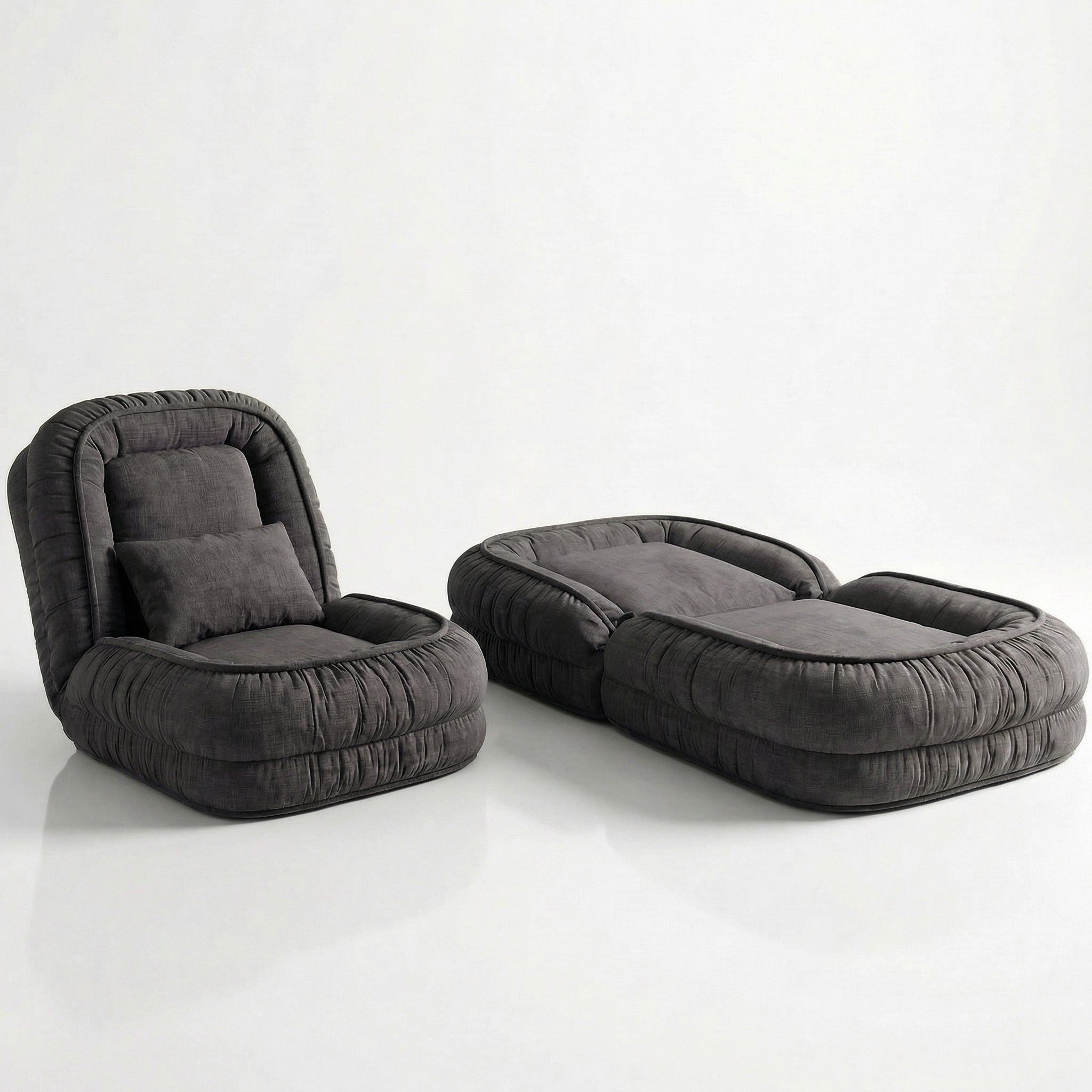 Sofá Cama Puff Dobrável Gigante
