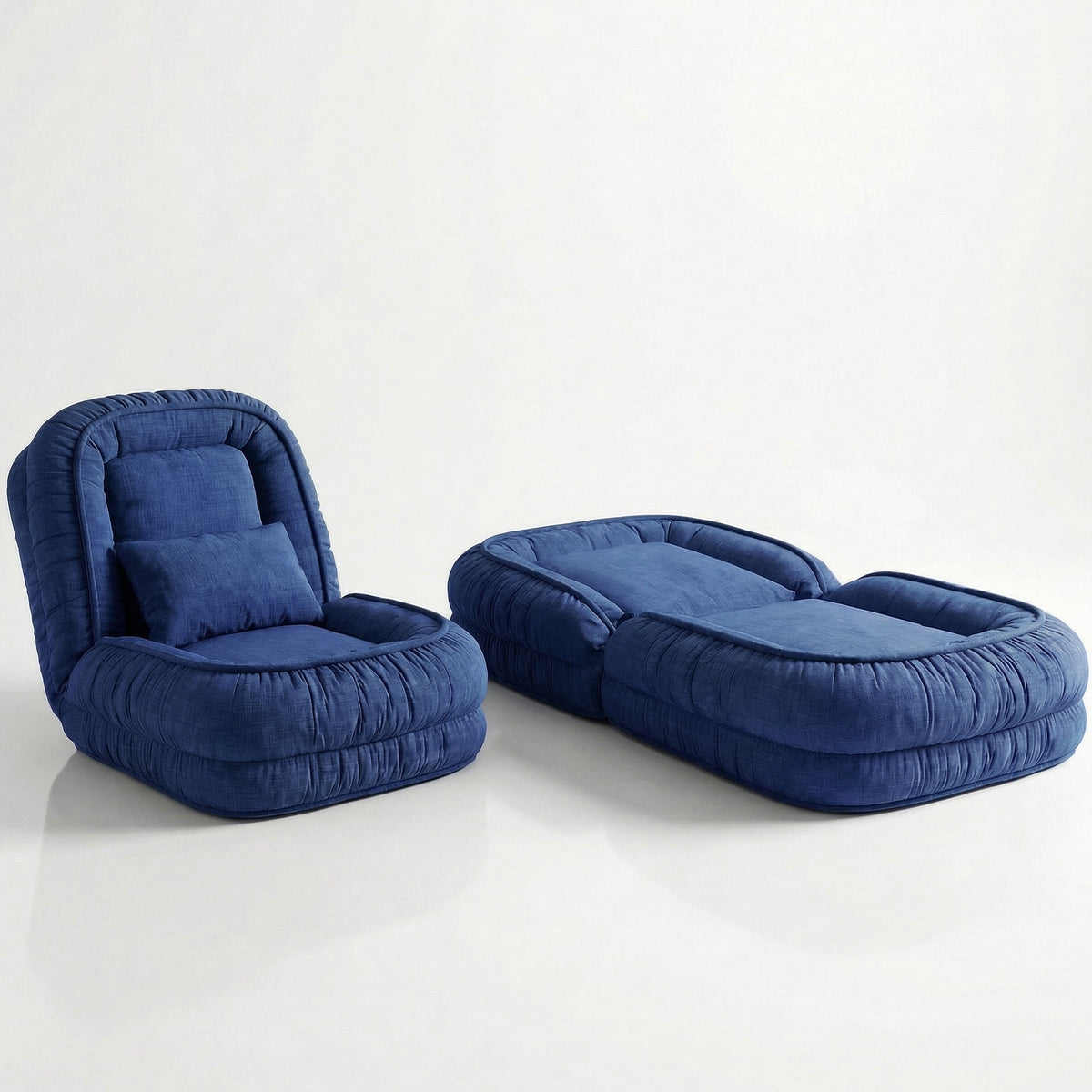 Sofá Cama Puff Dobrável Gigante