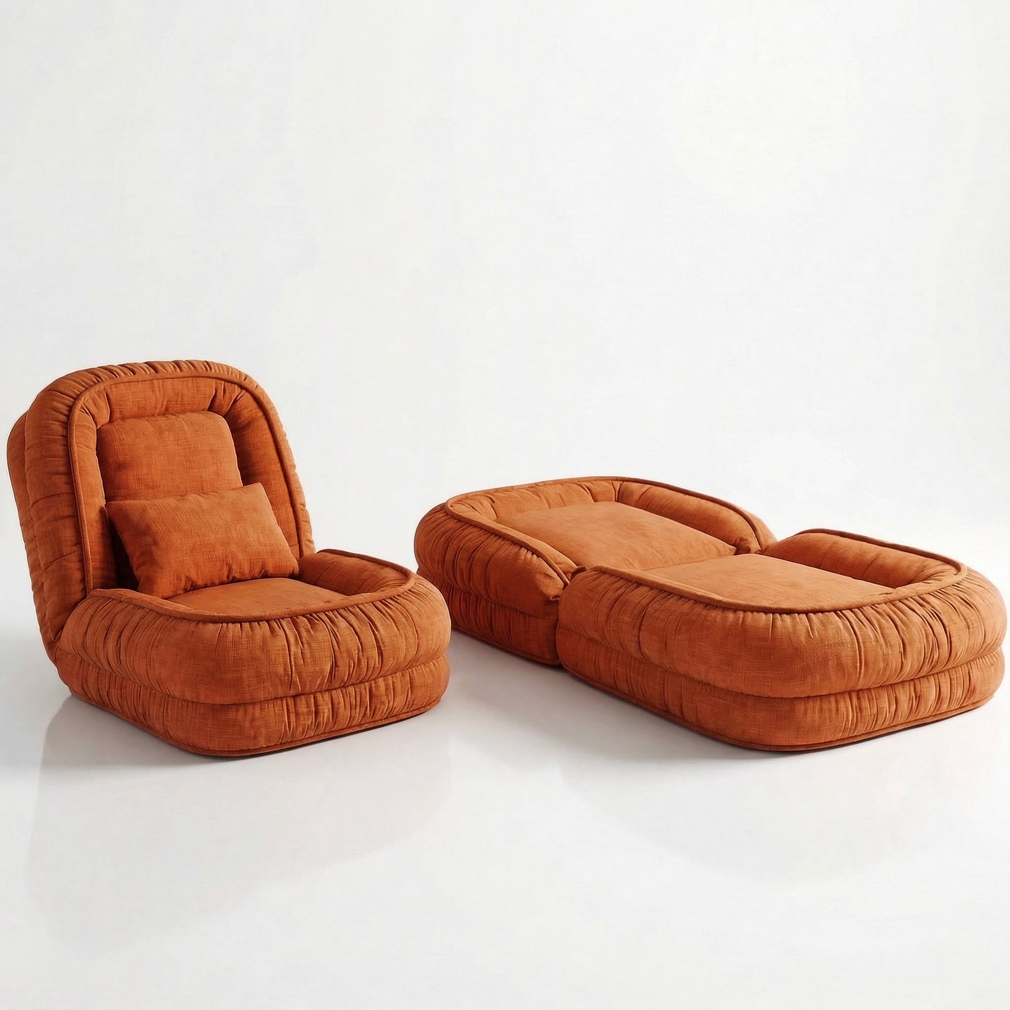 Sofá Cama Puff Dobrável Gigante