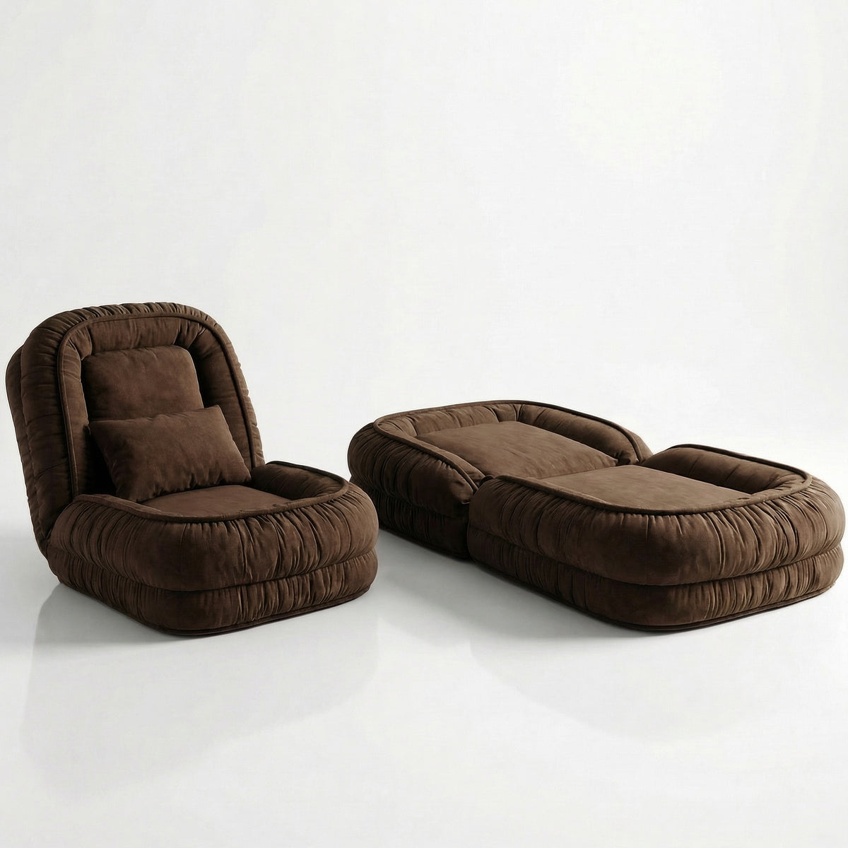 Sofá Cama Puff Dobrável Gigante