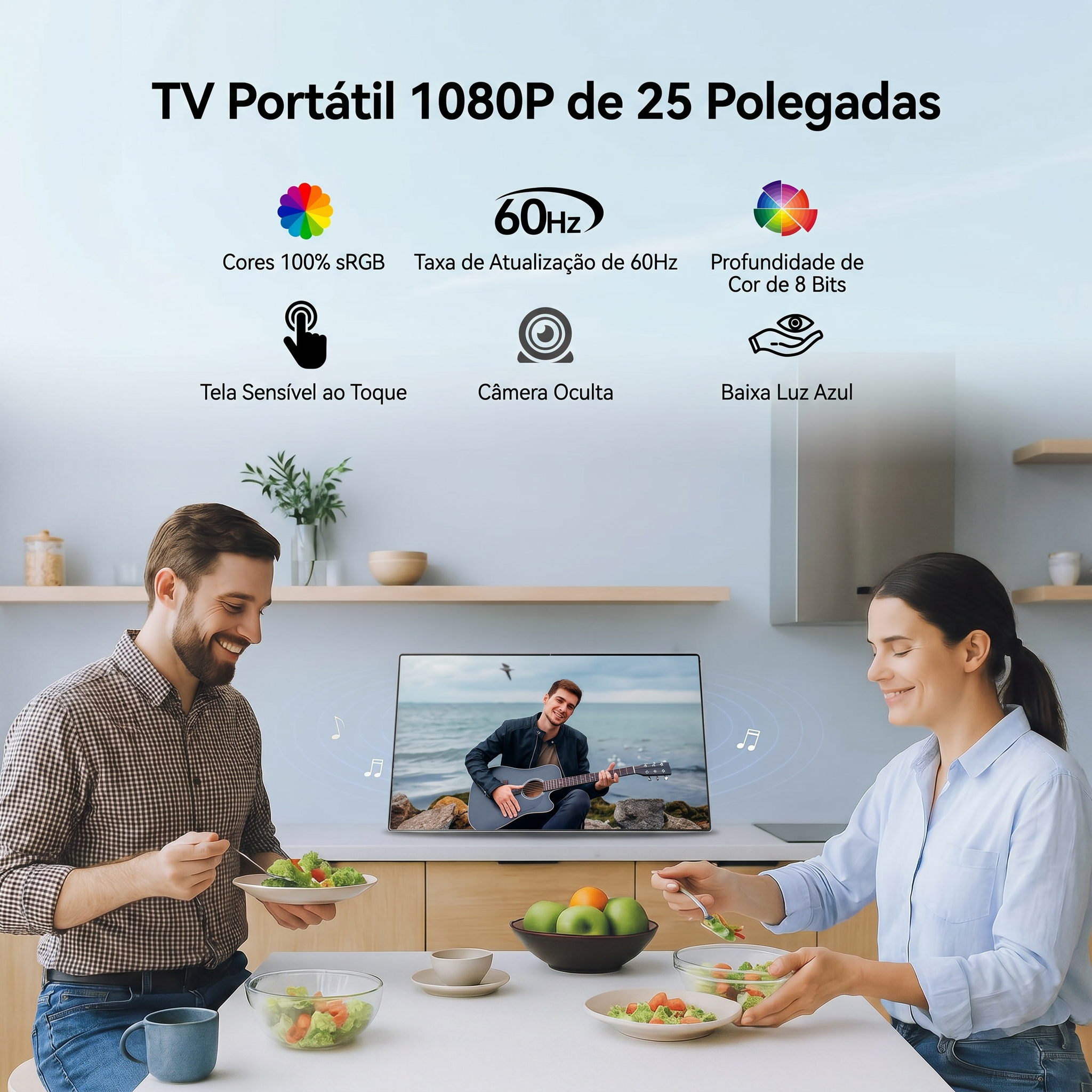 Streampad Maleta Portátil 24,5" Full HD Android