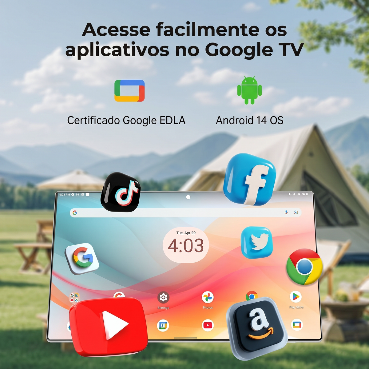 Streampad Maleta Portátil 24,5" Full HD Android
